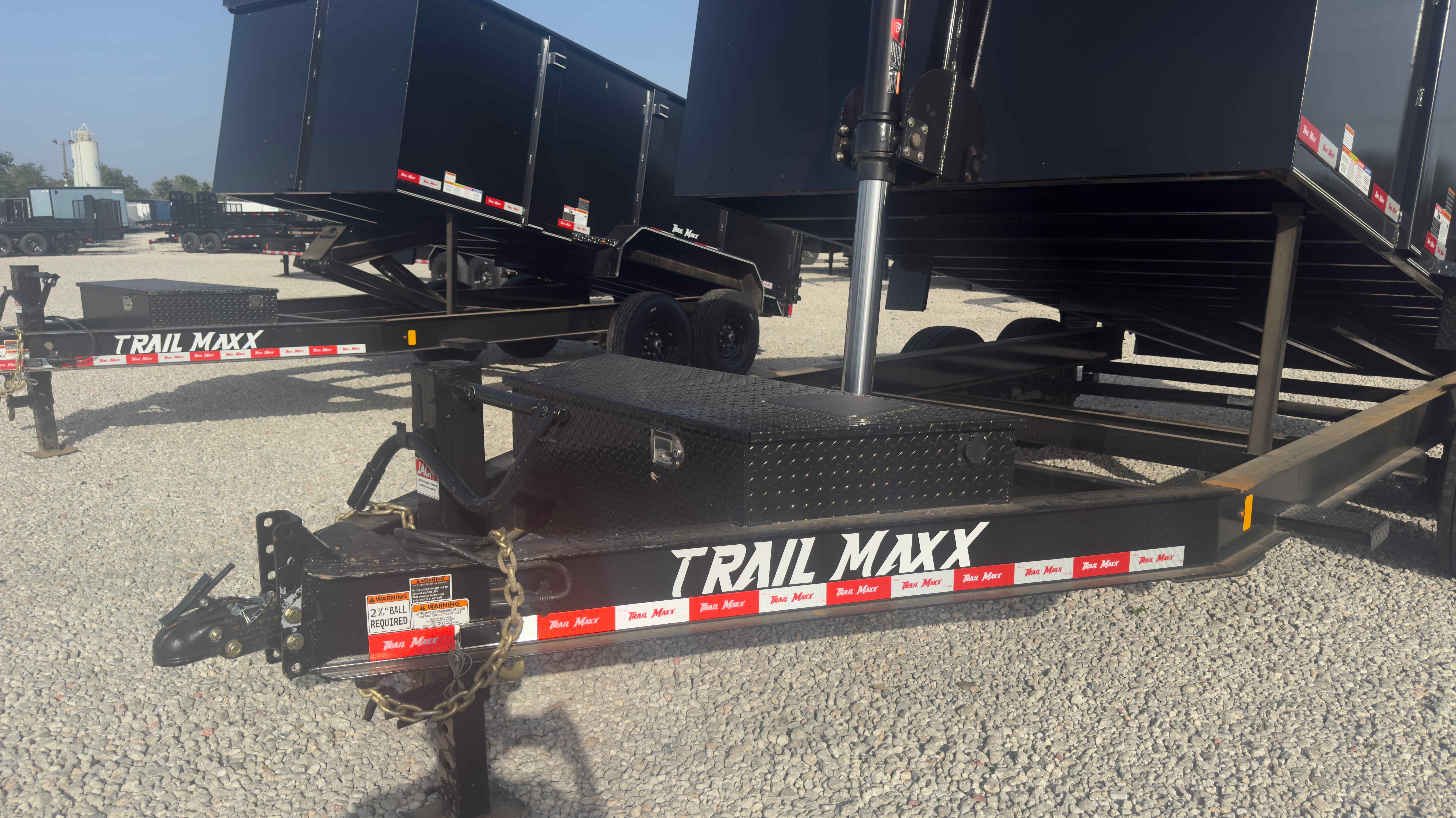 New 7×14 TrailMaxx Dump Trailer