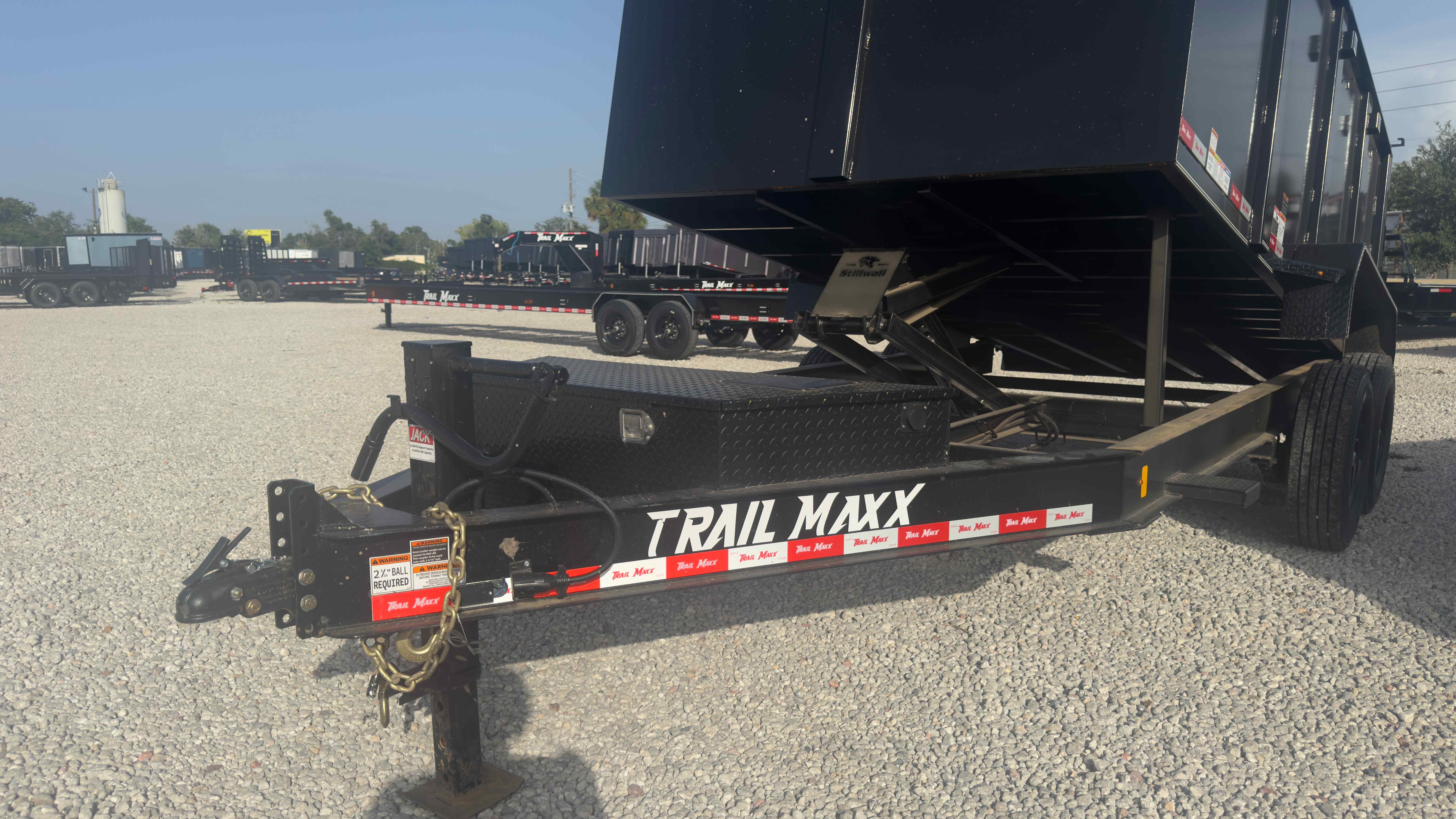 New 7×14 TrailMaxx Dump Trailer