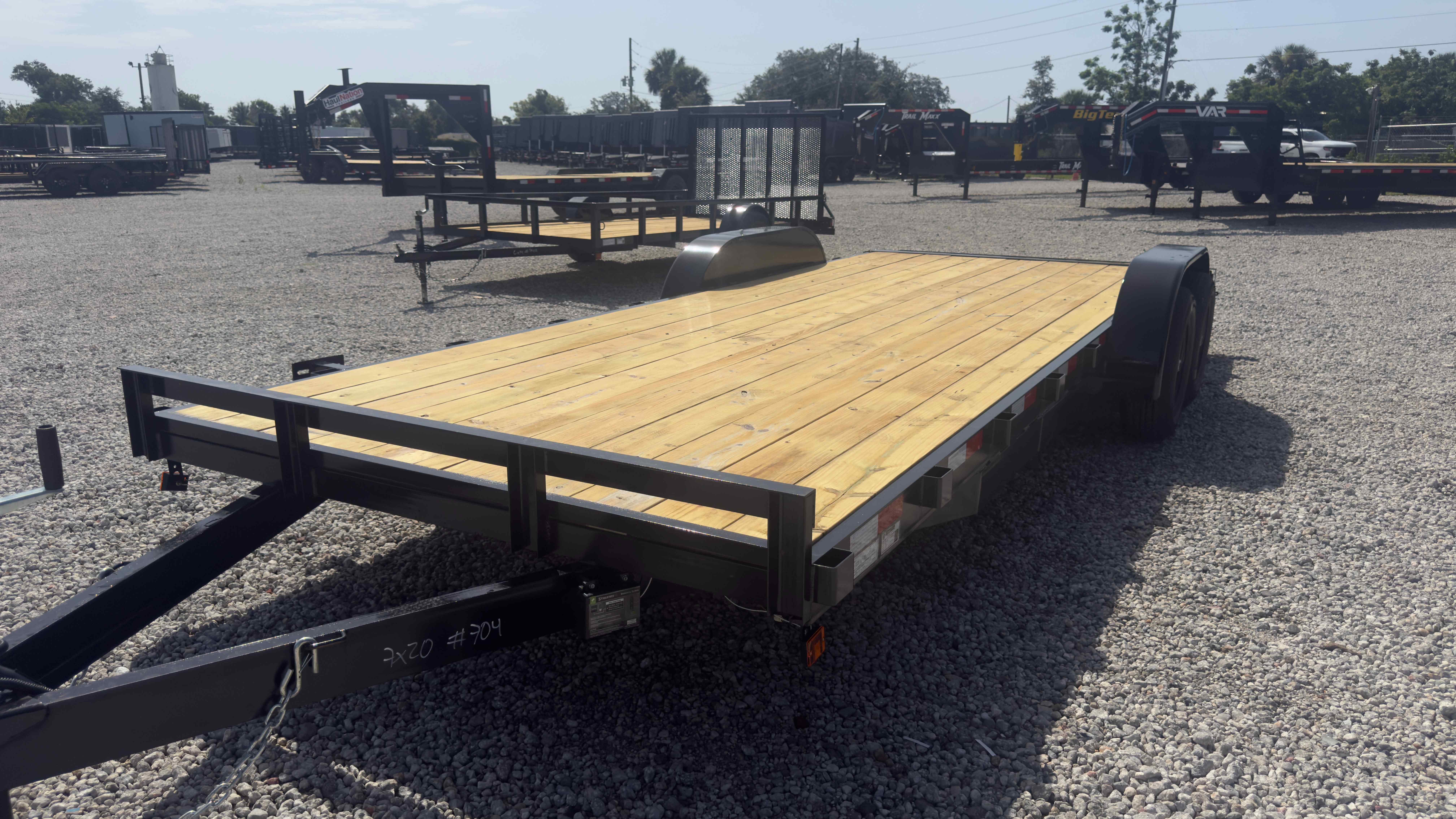 New 7×20 TAYLOR TRAILERS Car Trailer