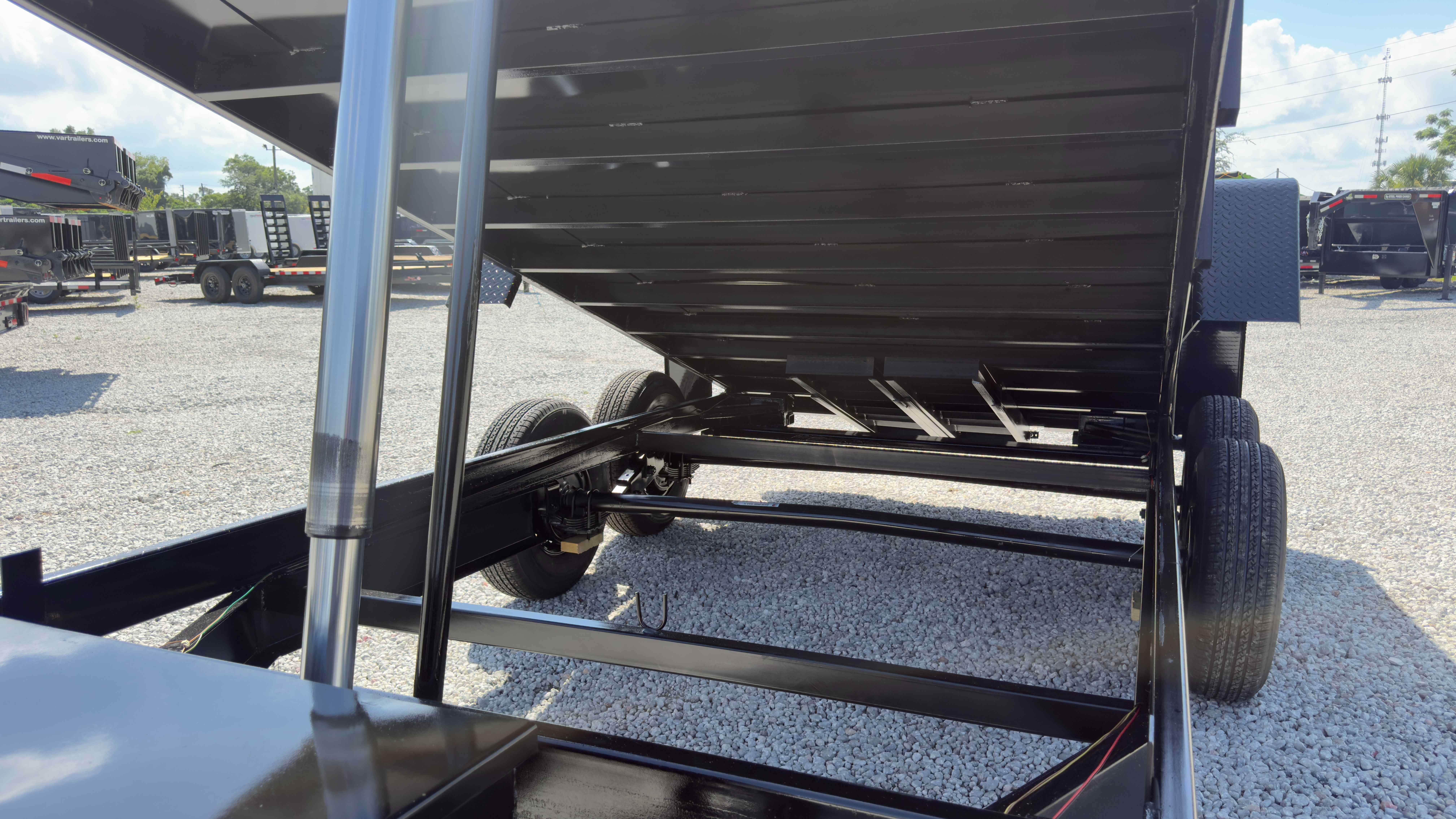 New 7×14 TAYLOR TRAILERS Dump Trailer