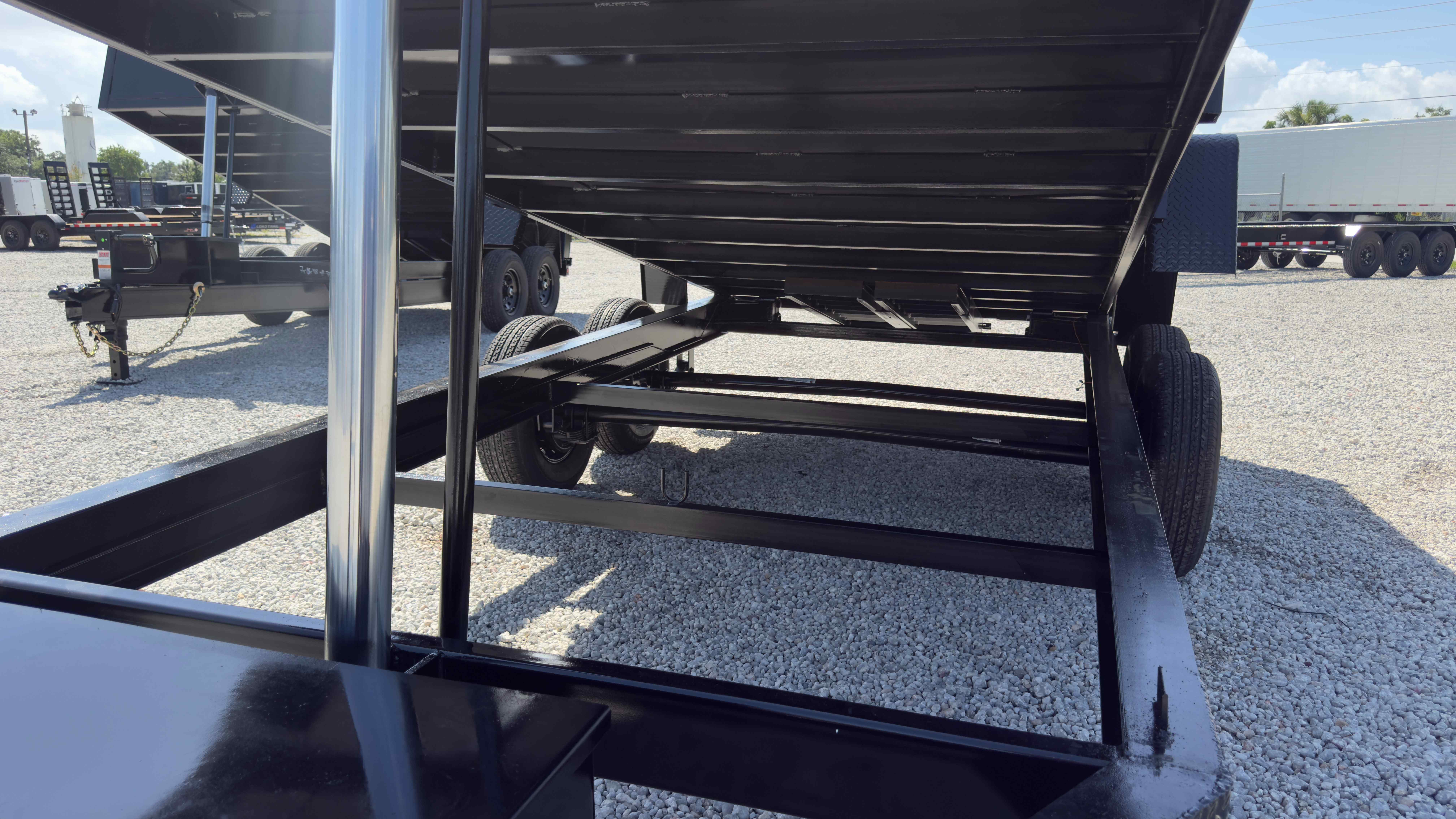 New 7×16 Taylor Dump Trailer