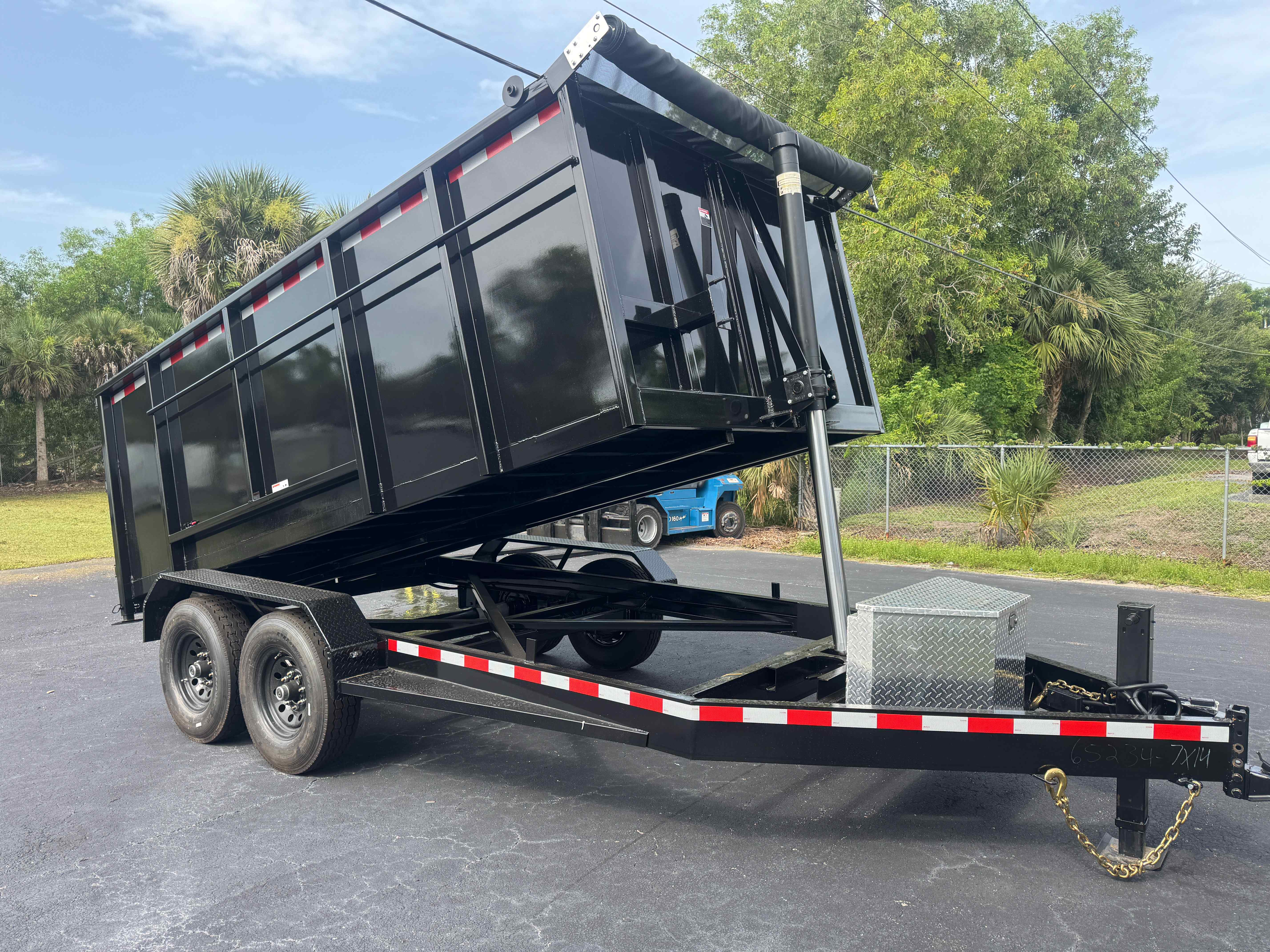 New 7×14 CYNERGY CARGO Dump Trailer