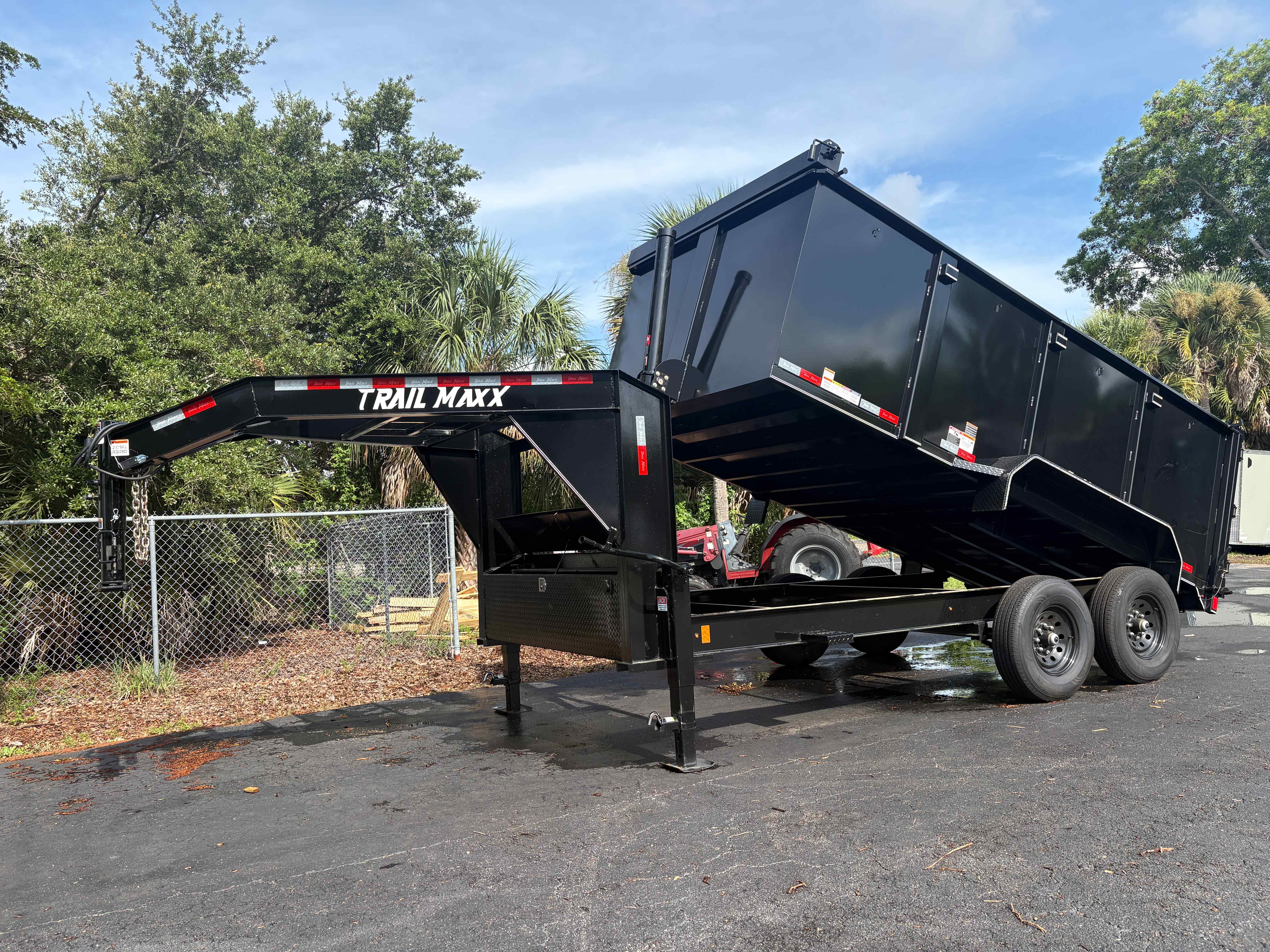 New 7×14 TrailMaxx Dump Trailer