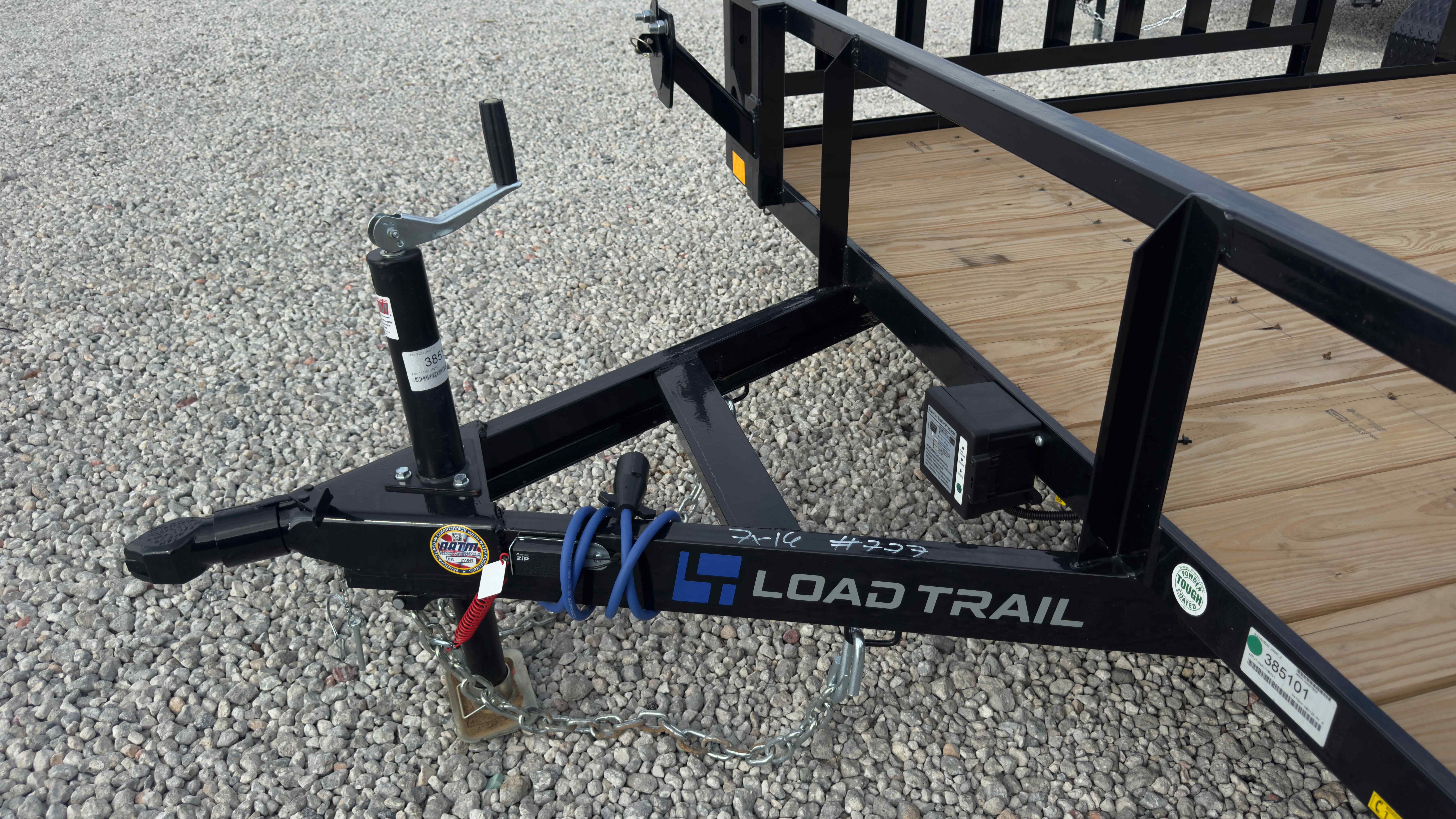 New 7×16 LOAD TRAIL Utility Trailer