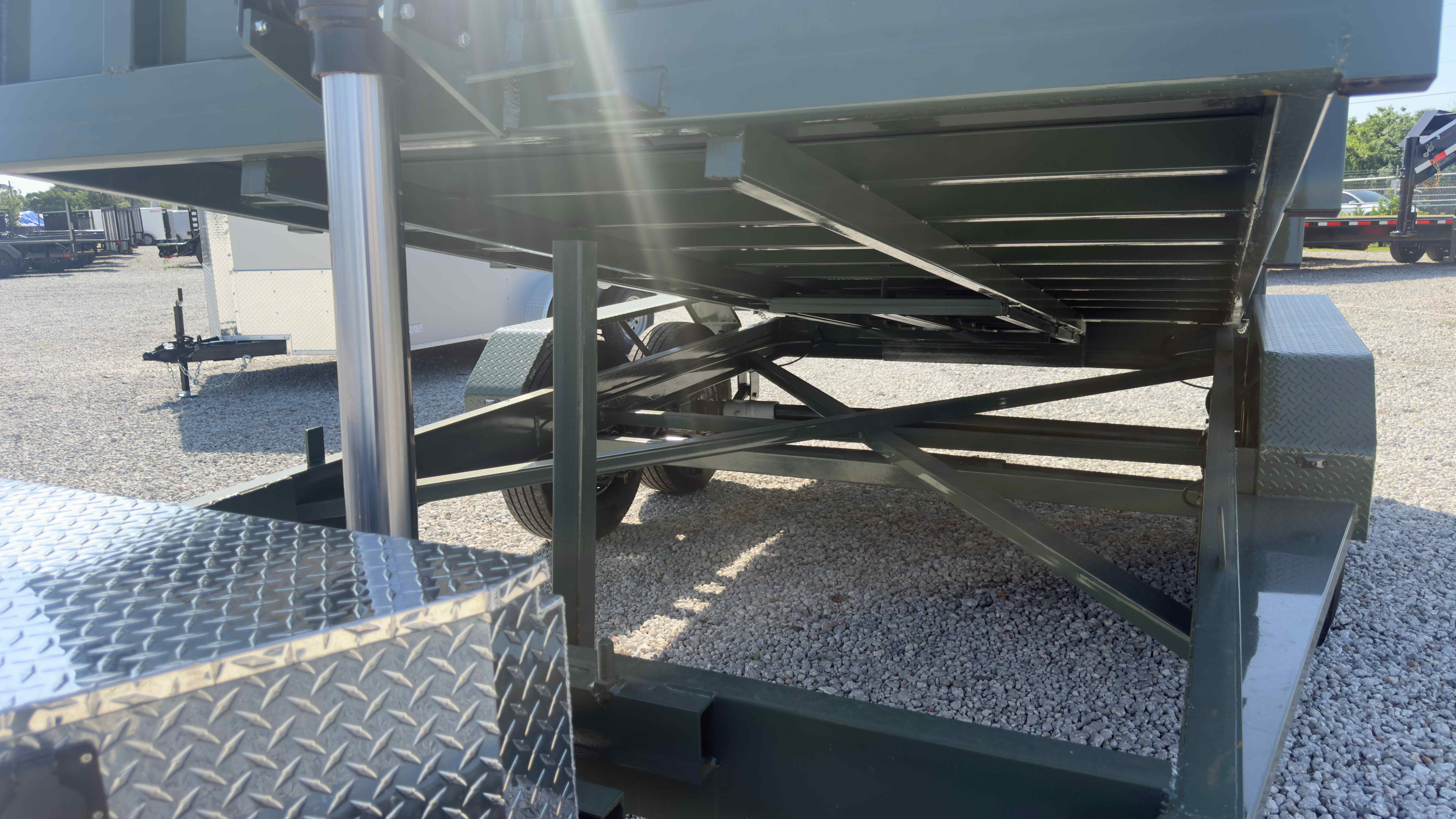 New 7×14 CYNERGY CARGO Dump Trailer