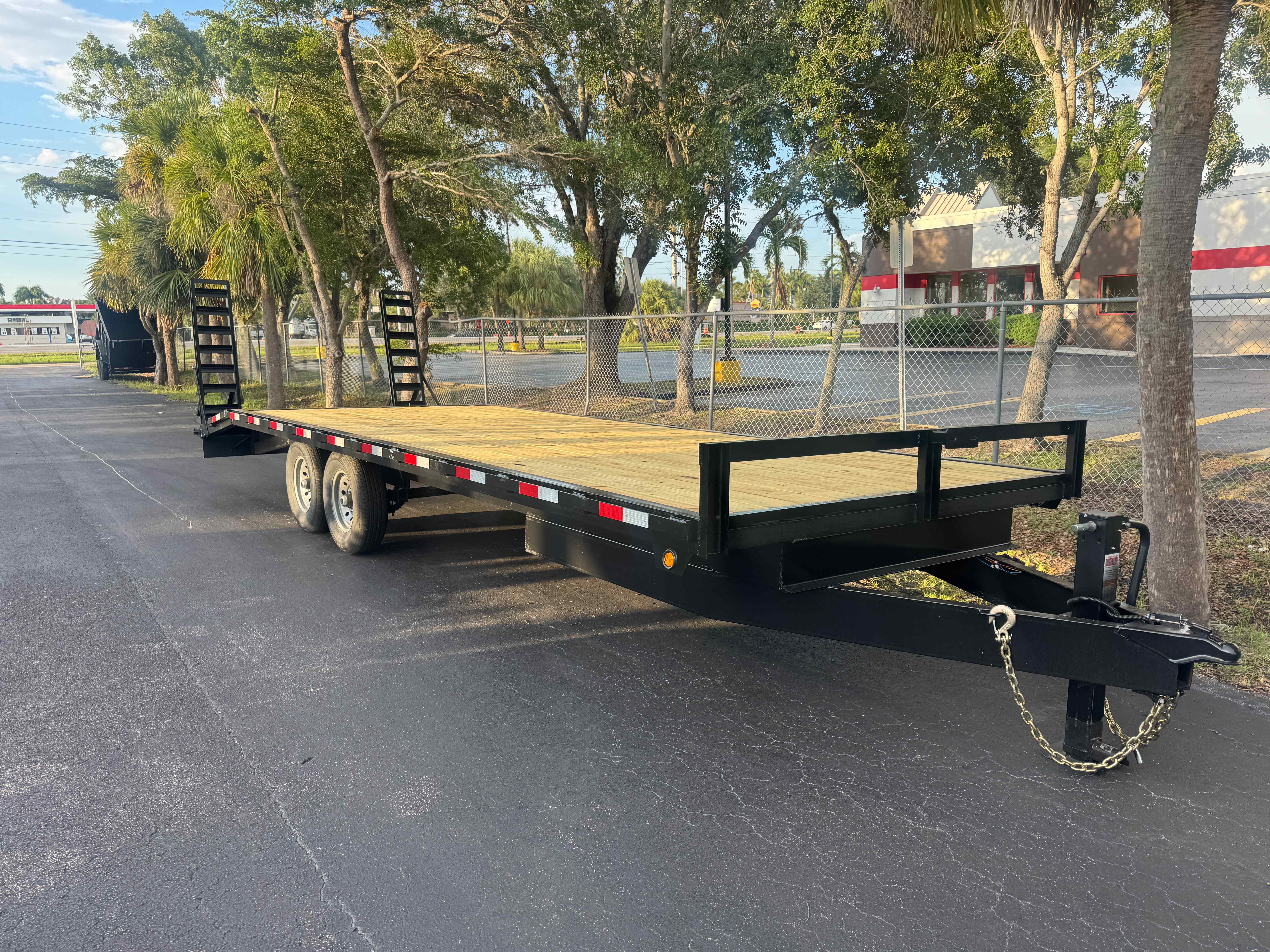 New 8×24 Taylor Flatbed Trailer