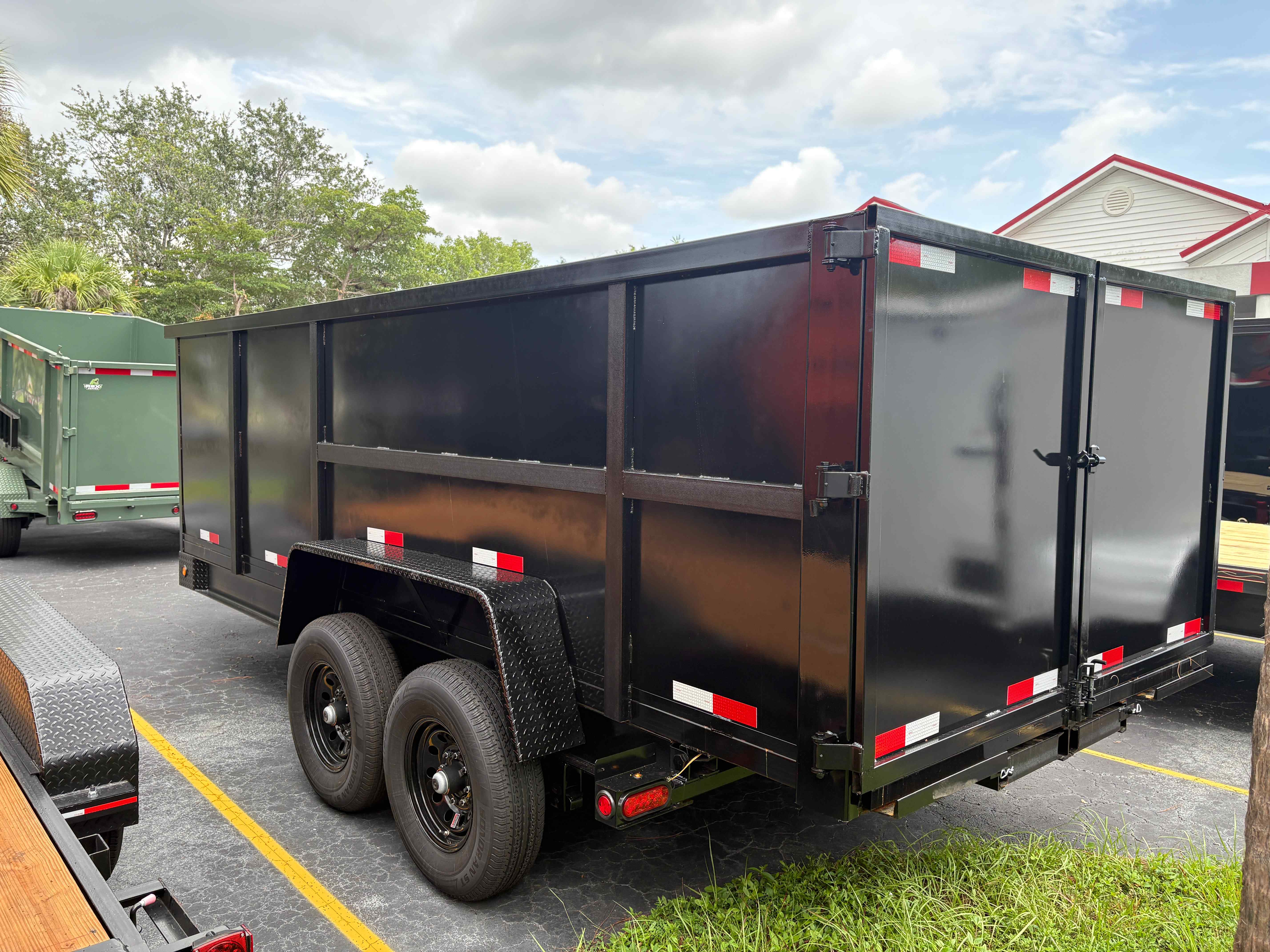 New 7×16 Taylor Dump Trailer