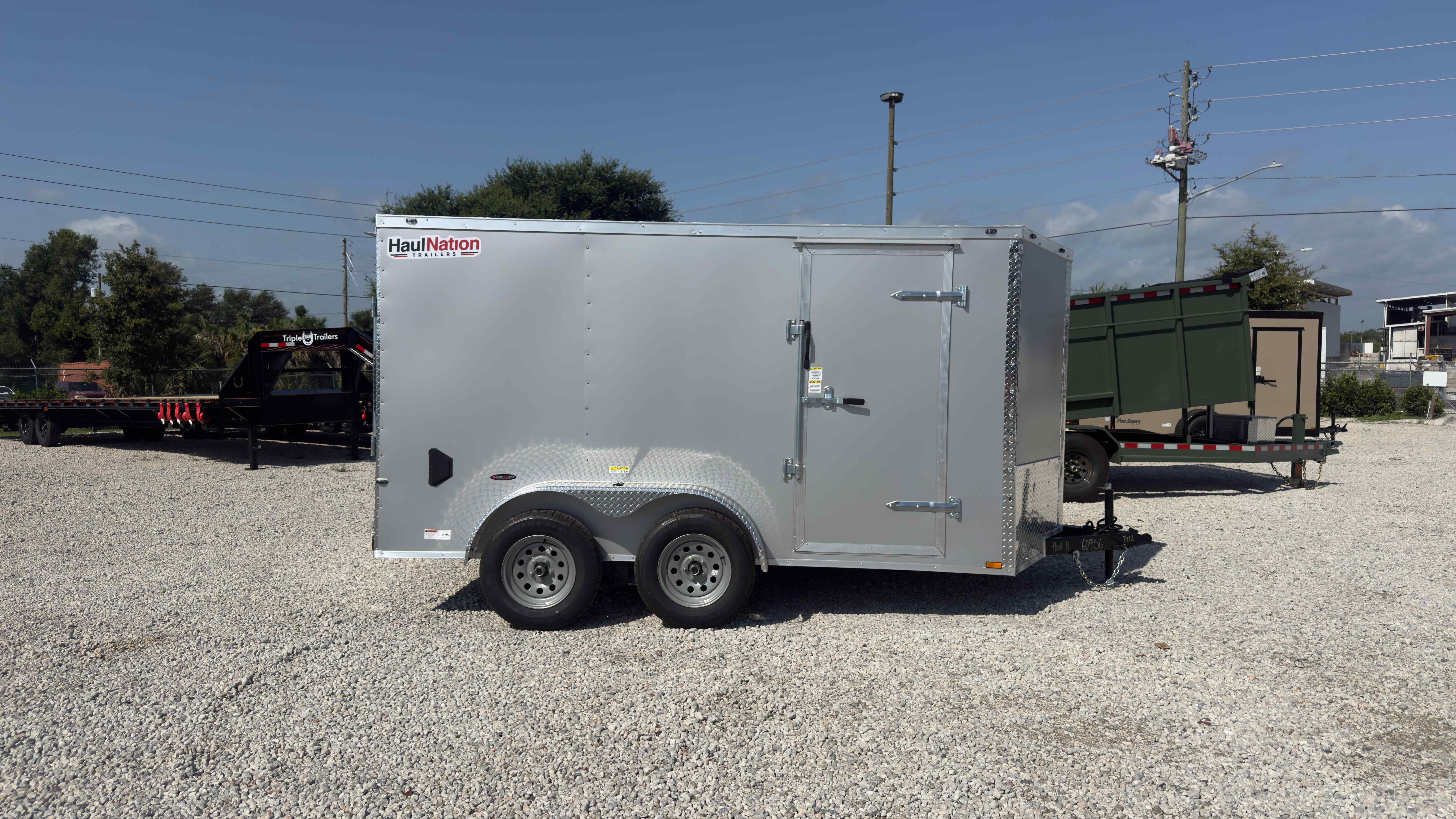 New 7×12 Cynergy Cargo Enclosed Trailer