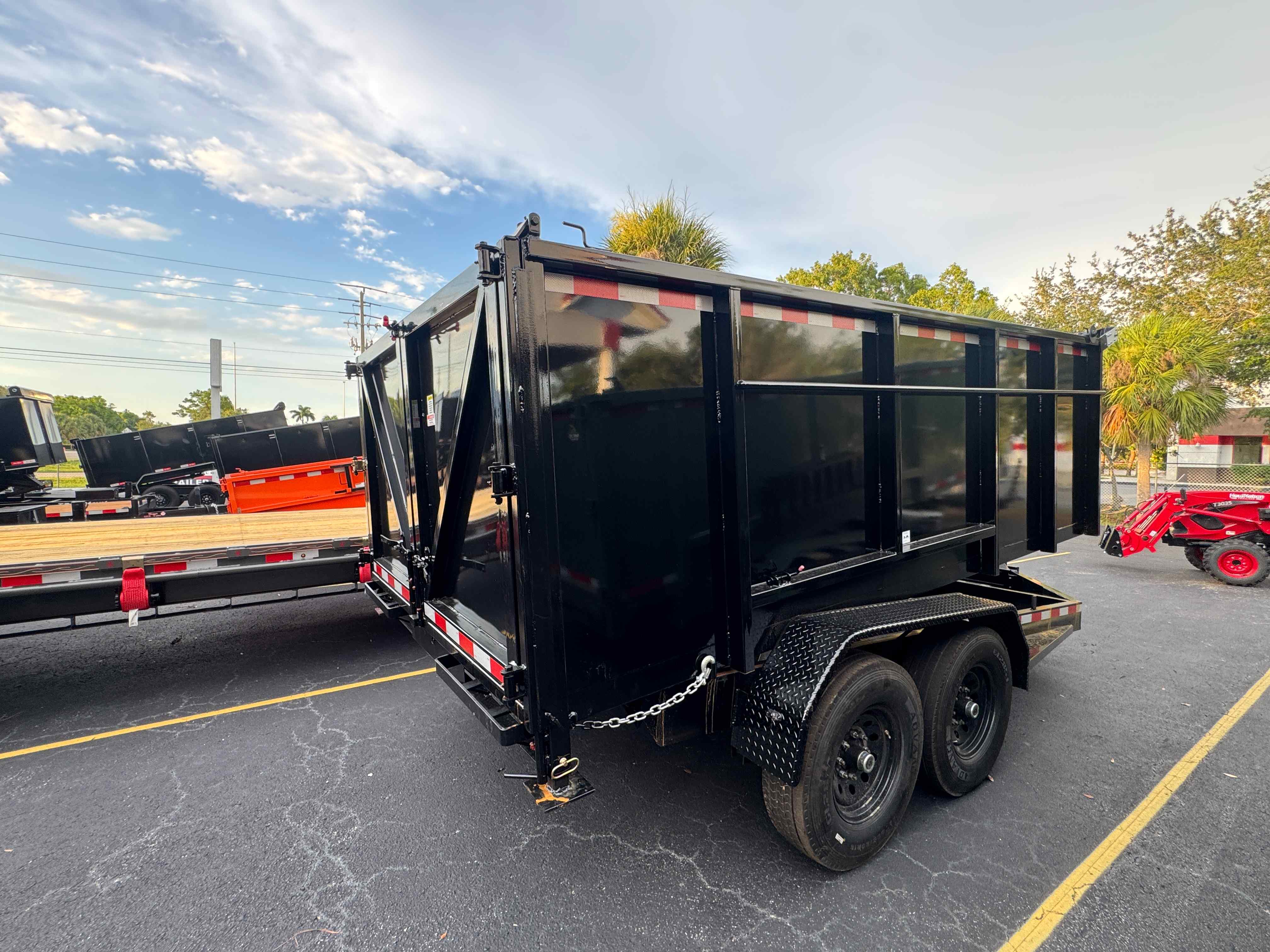 New 7×14 Cynergy Cargo Dump Trailer