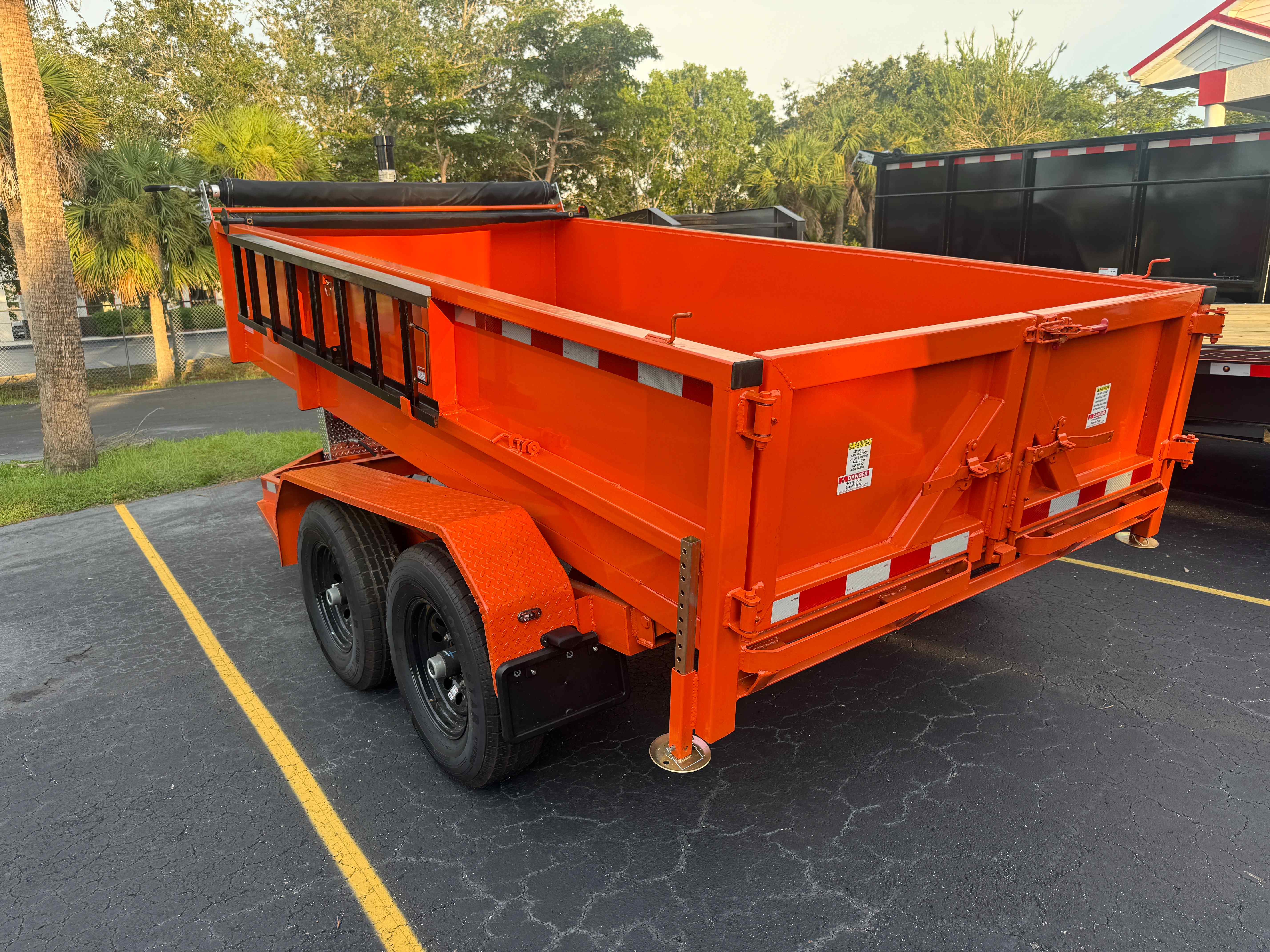 New 6×12 Cynergy Cargo Dump Trailer