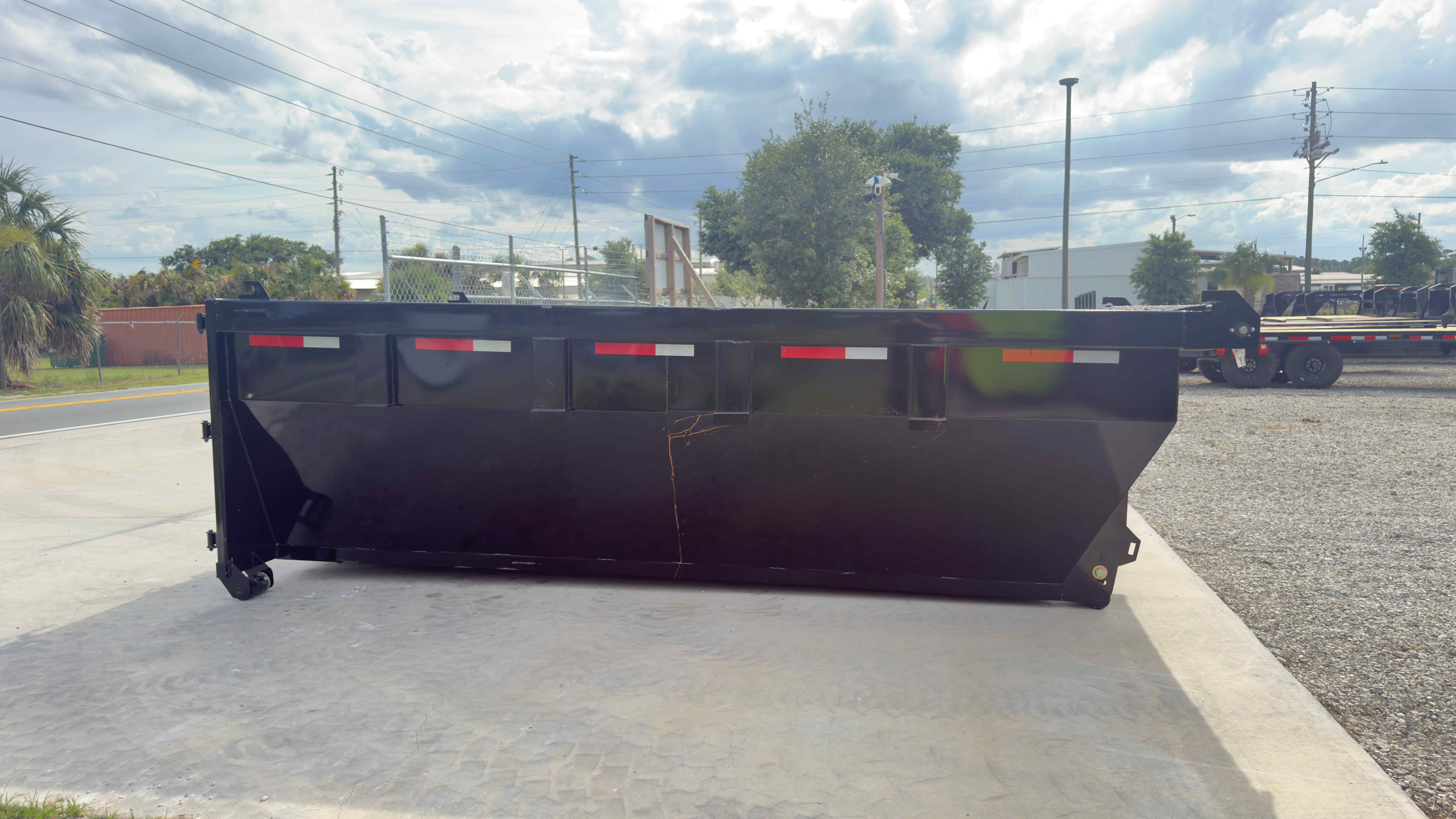 New 7×16 STEEL PINES Roll Off Trailer