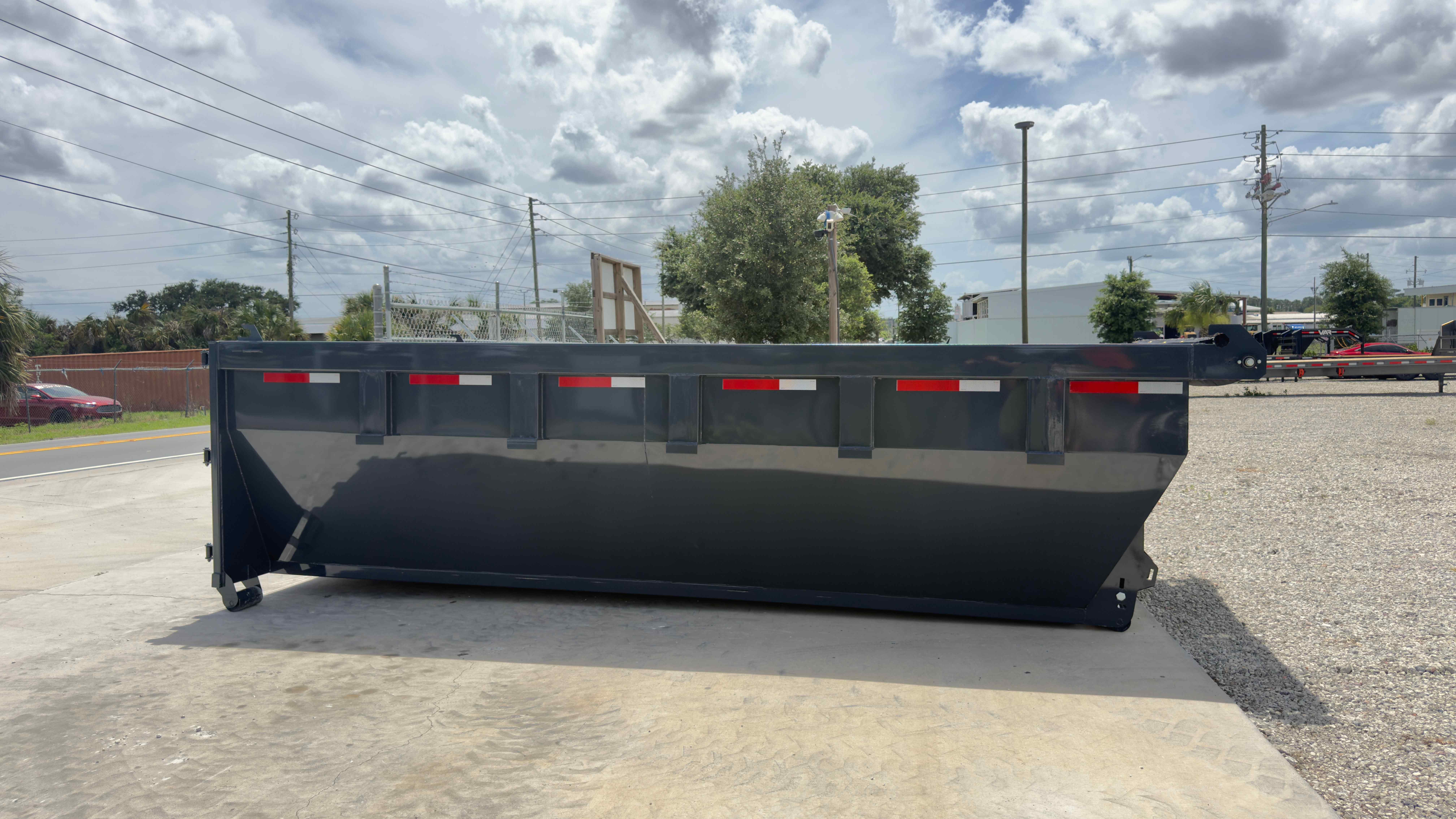 New 7×14 STEEL PINES Roll Off Trailer