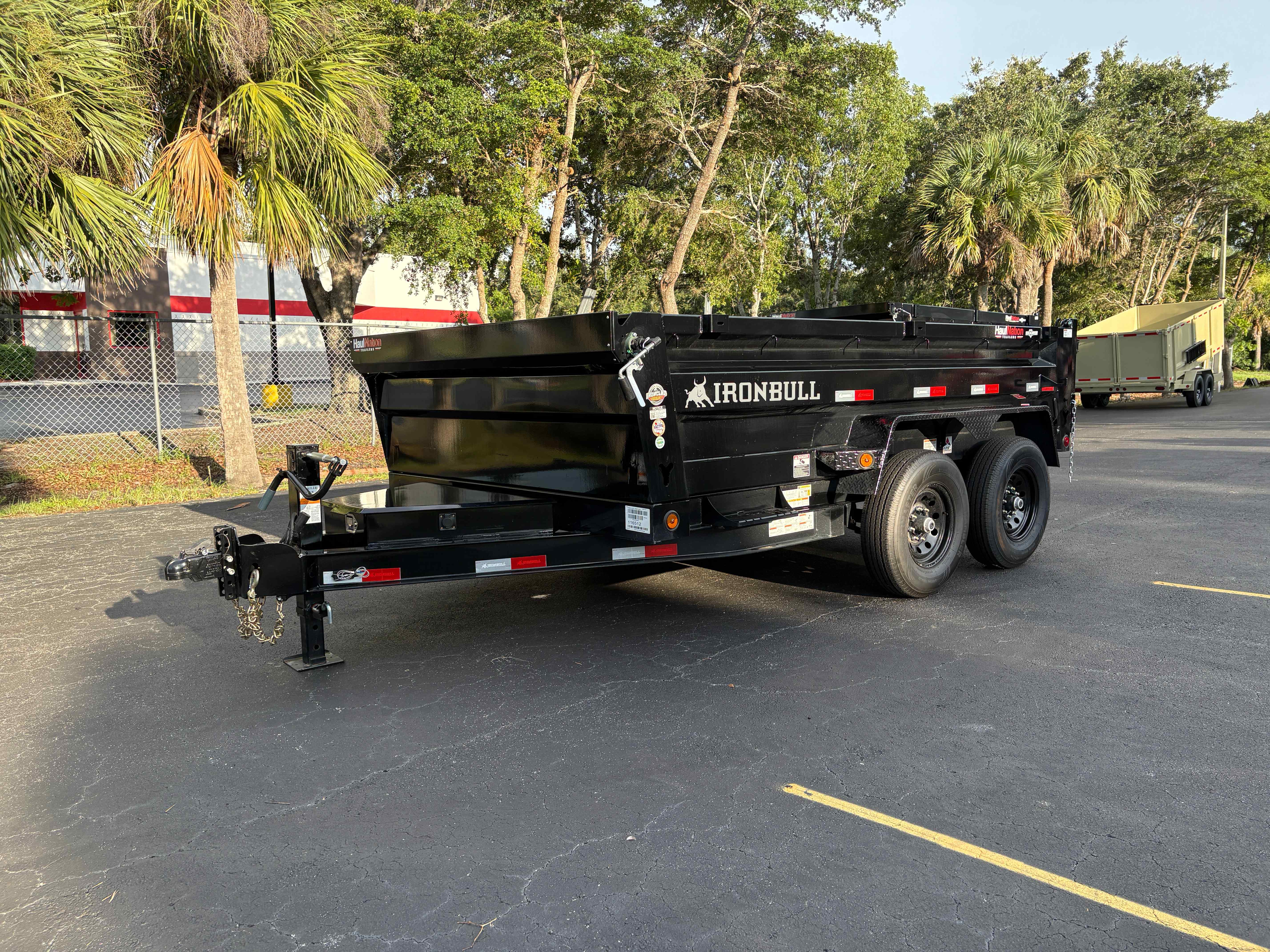 New 7×12 Norstar Dump Trailer