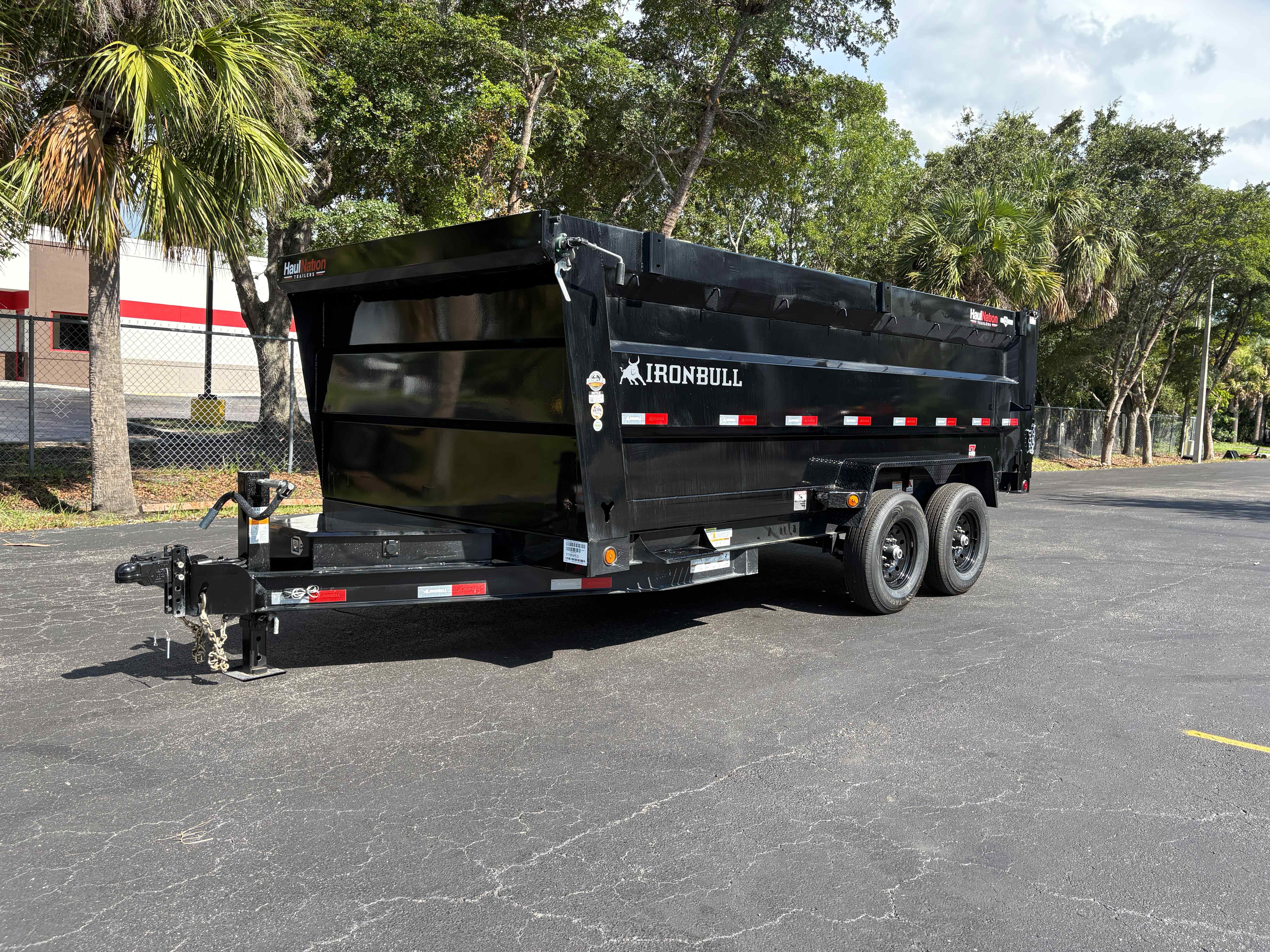 New 7×14 Norstar Dump Trailer