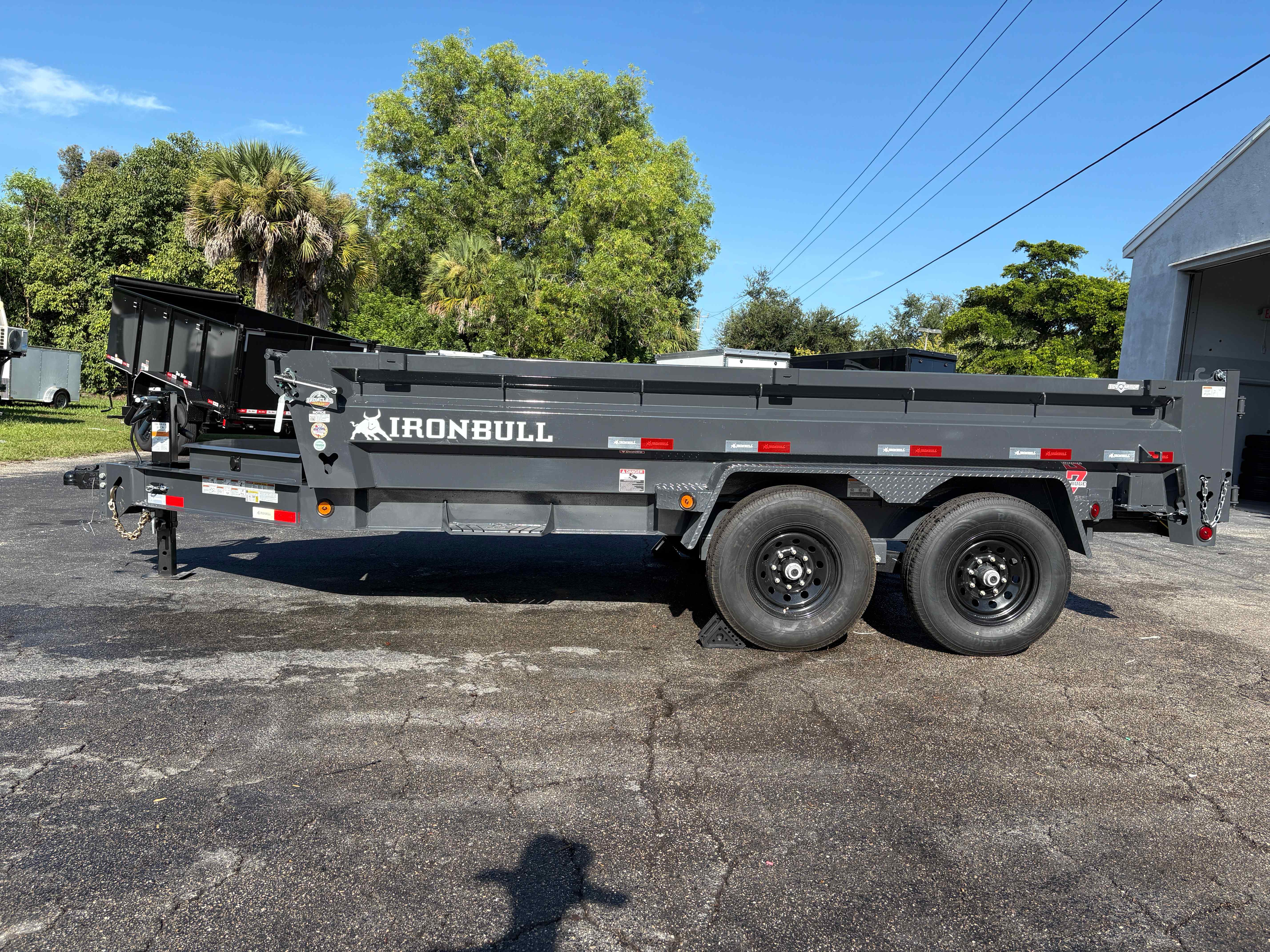 New 7×14 Norstar Dump Trailer