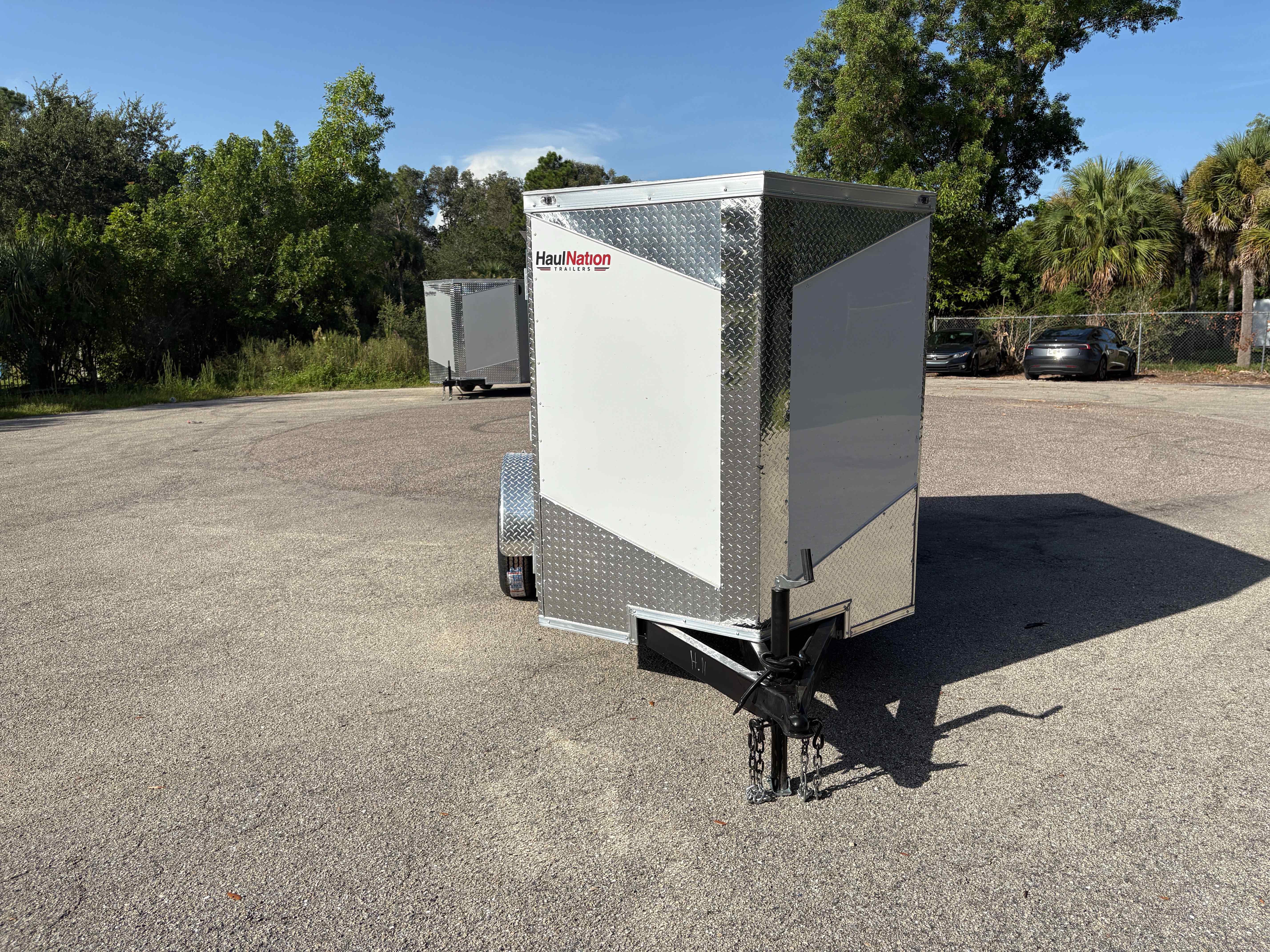 New 5×8 HAULNATION Enclosed Trailer
