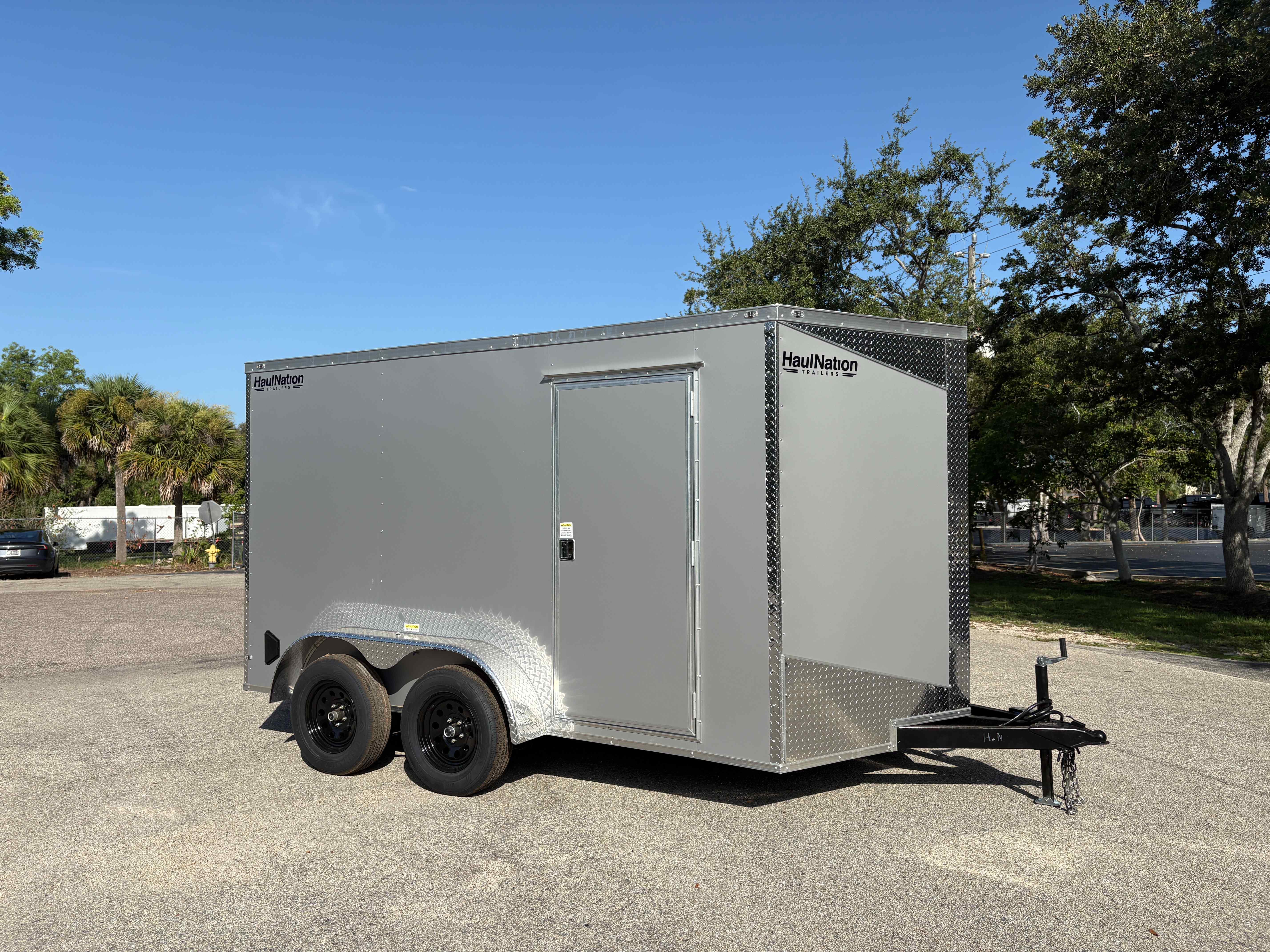 New 7×12 HAULNATION Enclosed Trailer
