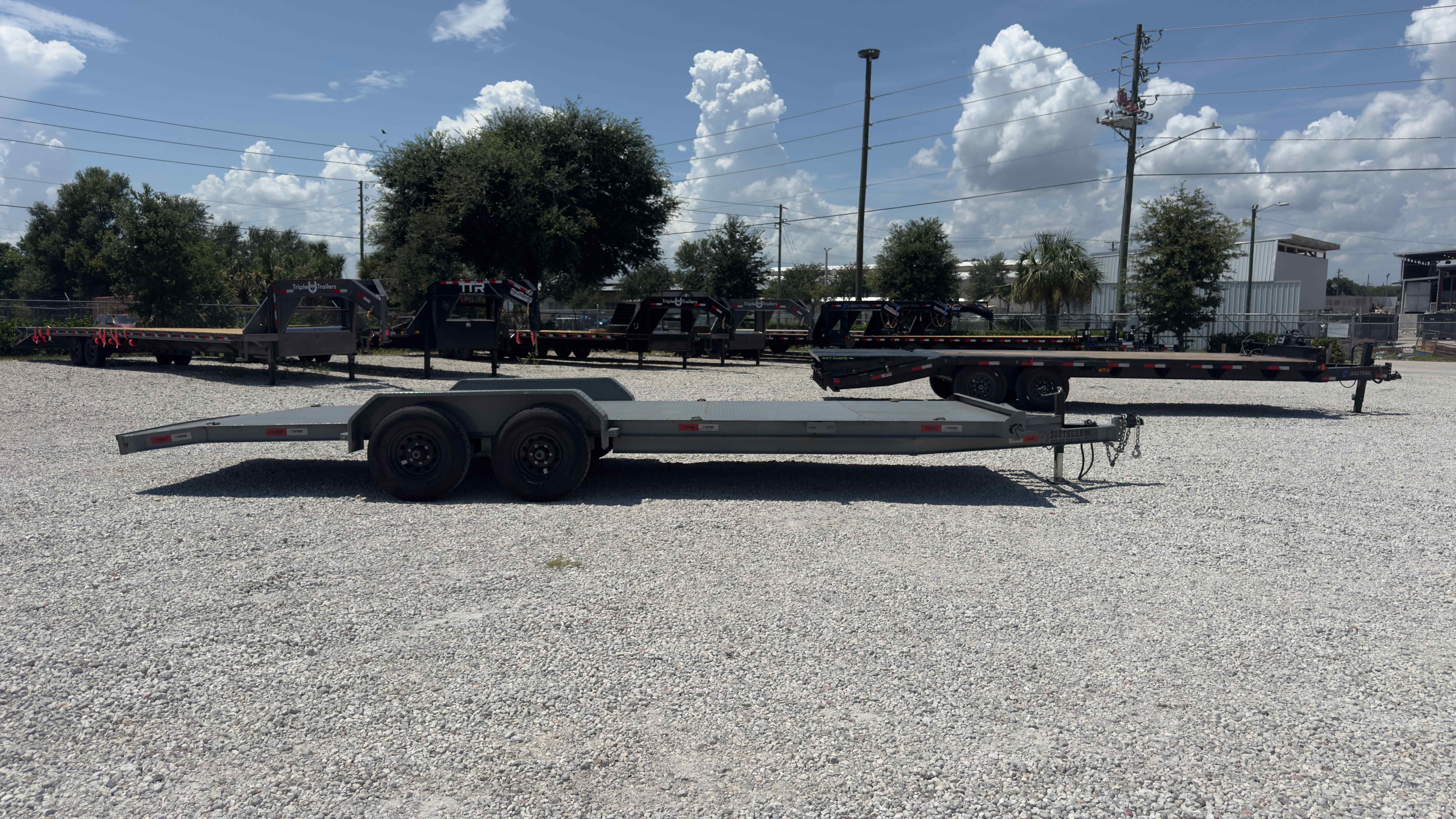 Used 7×22 Southern Utility Car Trailer