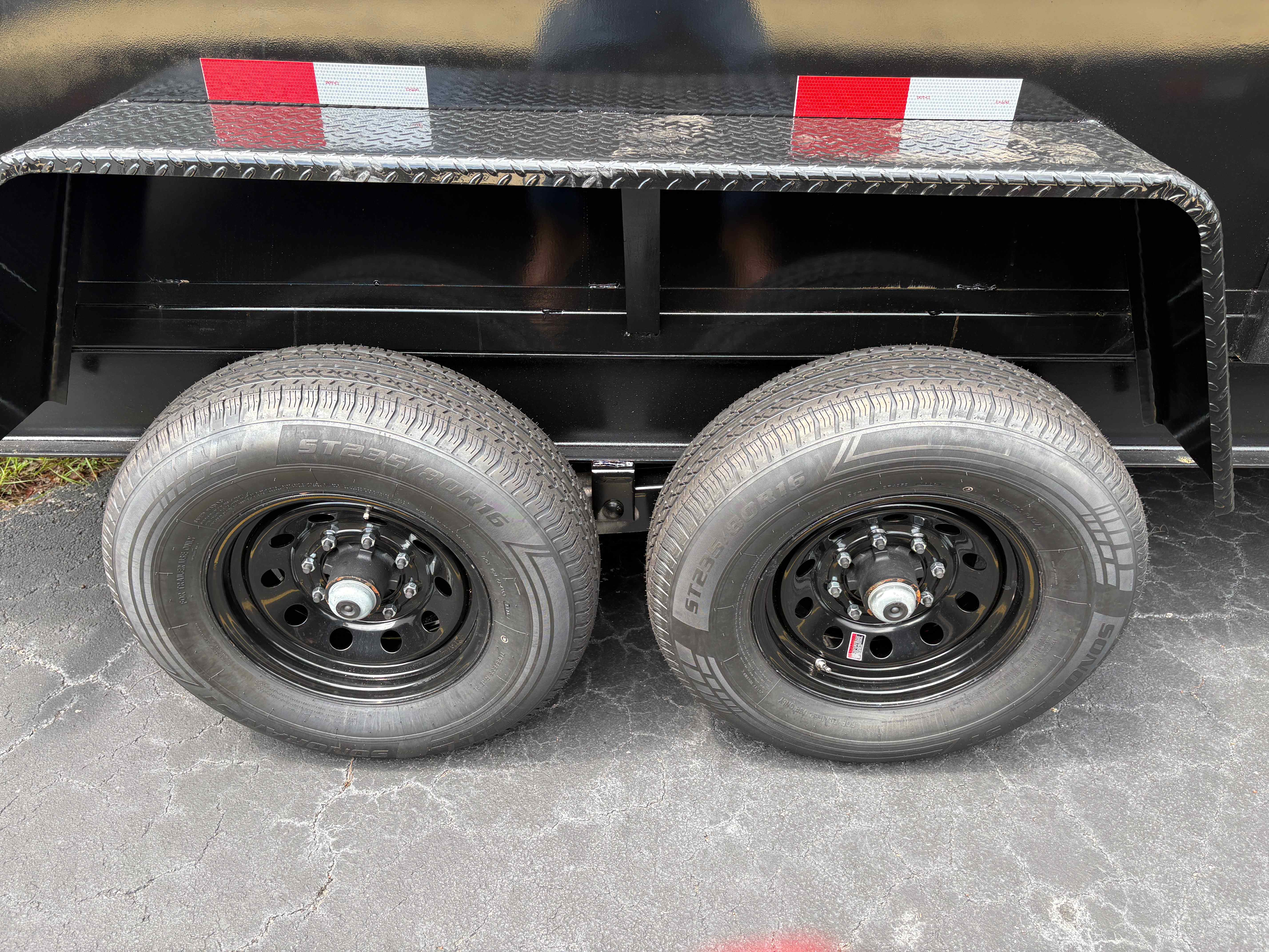 New 7×16 Taylor Dump Trailer