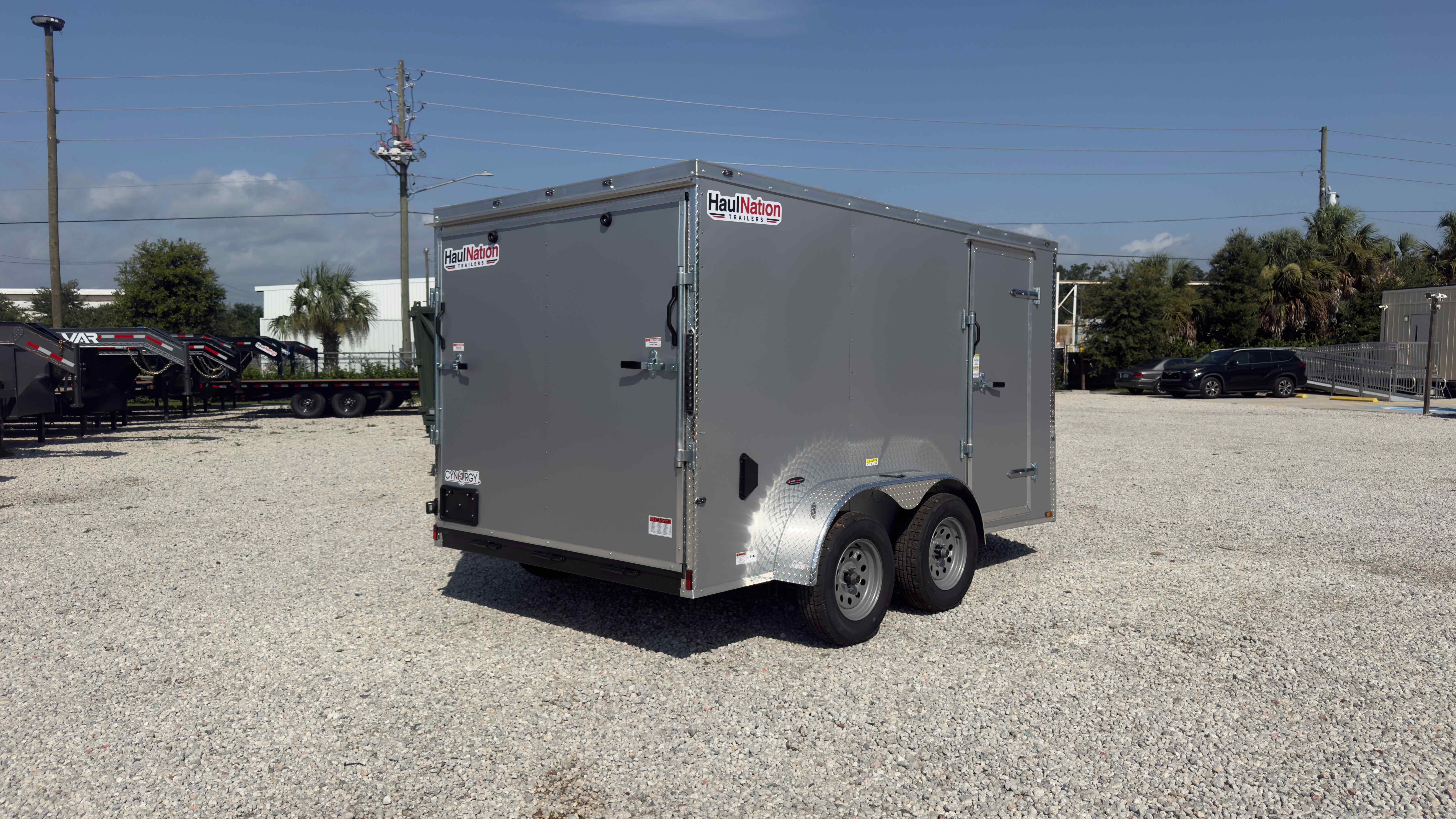 New 7×12 Cynergy Cargo Enclosed Trailer
