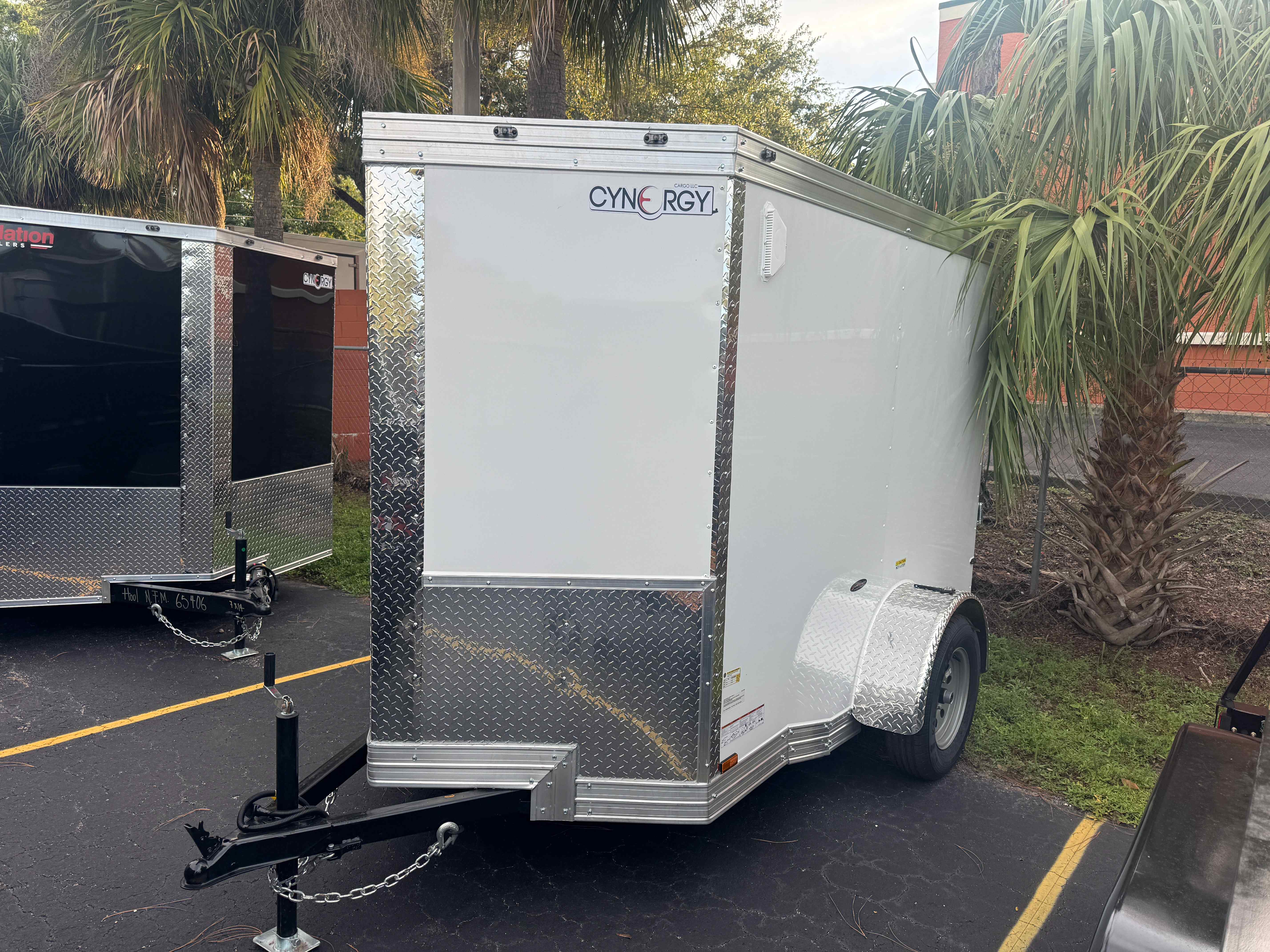 New 5×8 Cynergy Cargo Enclosed Trailer
