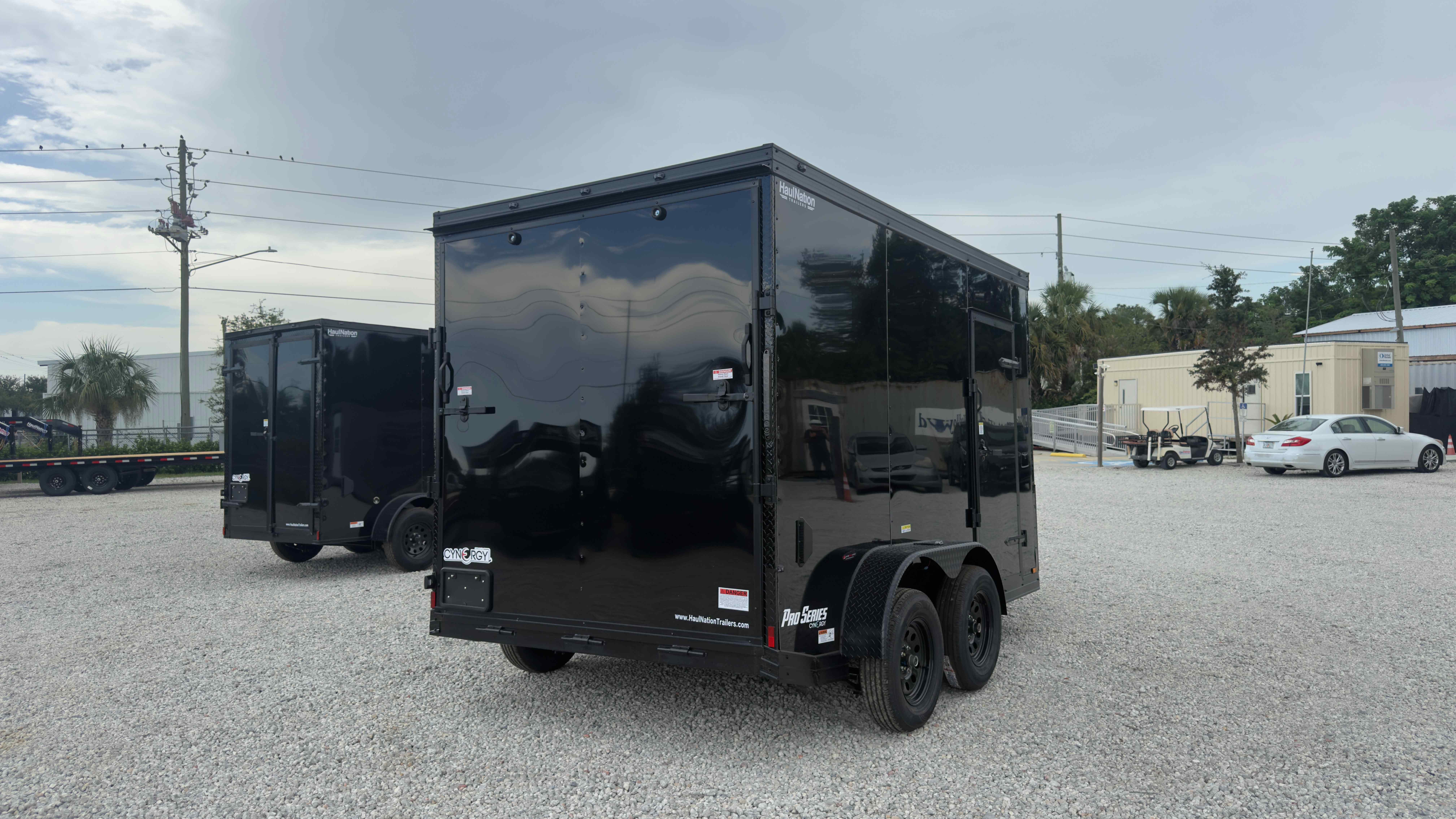 New 7×12 Cynergy Cargo Enclosed Trailer