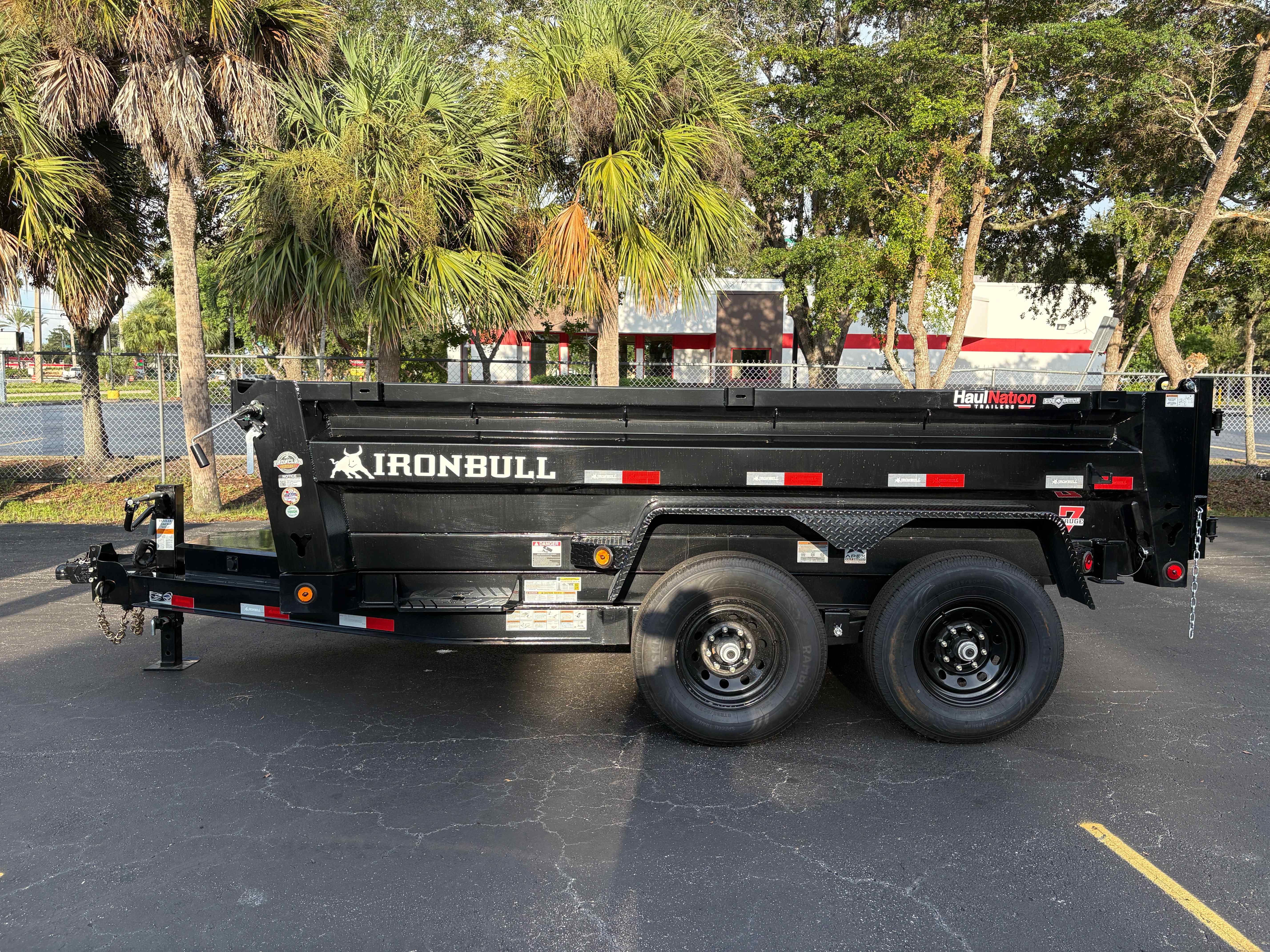 New 7×12 Norstar Dump Trailer