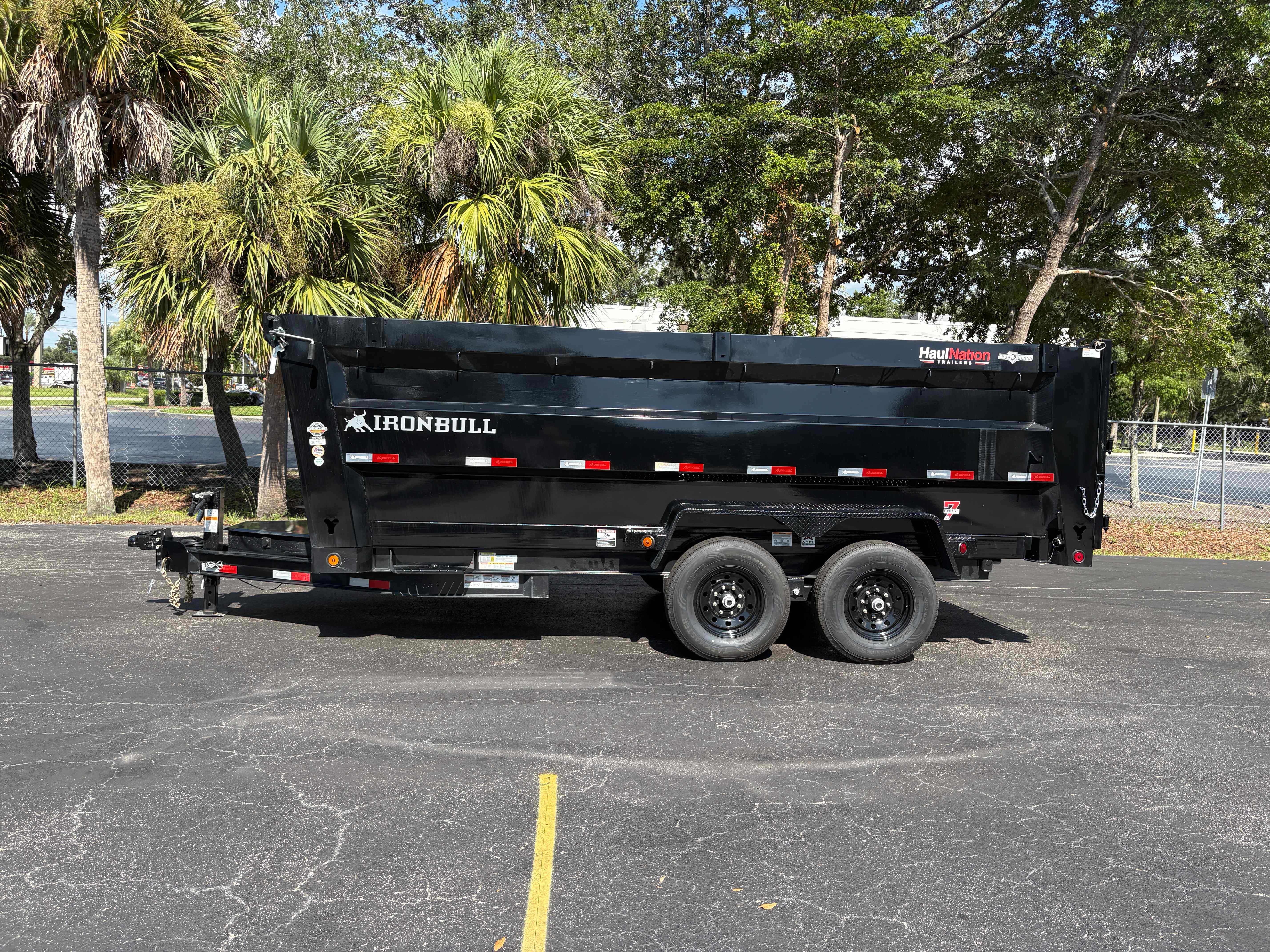 New 7×14 Norstar Dump Trailer