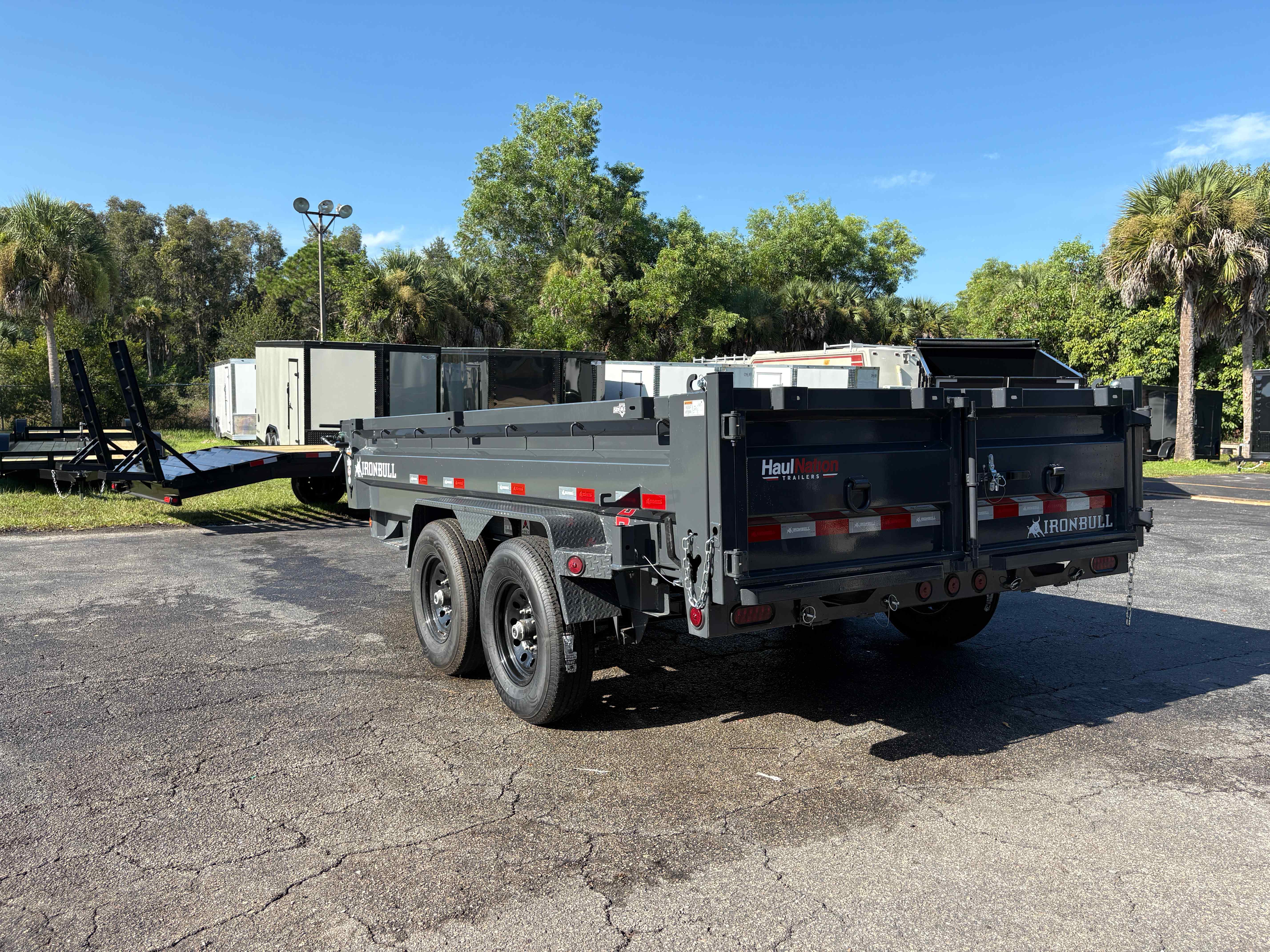 New 7×14 Norstar Dump Trailer
