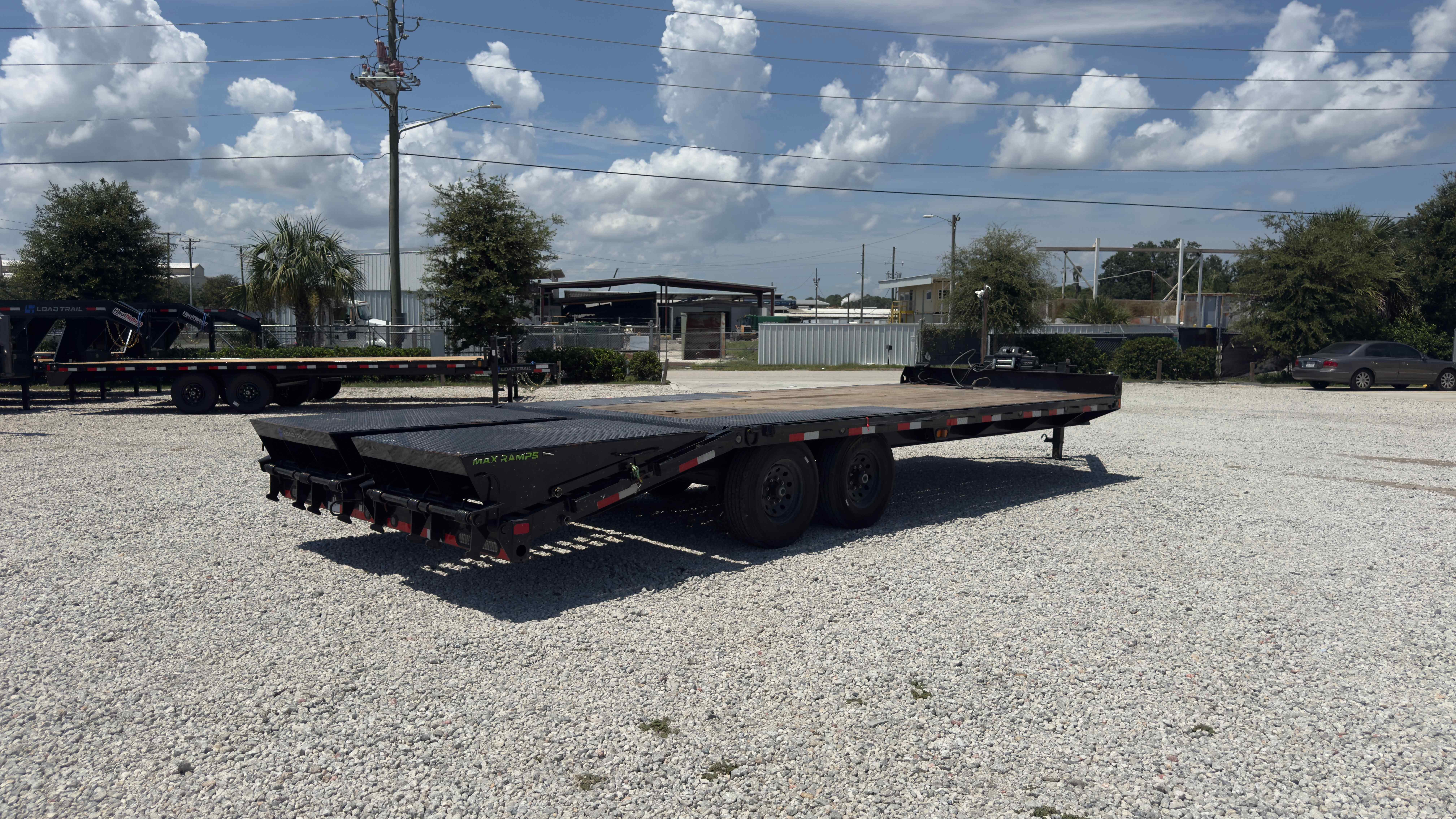Used 8.5×24 Load Trail Flatbed Trailer