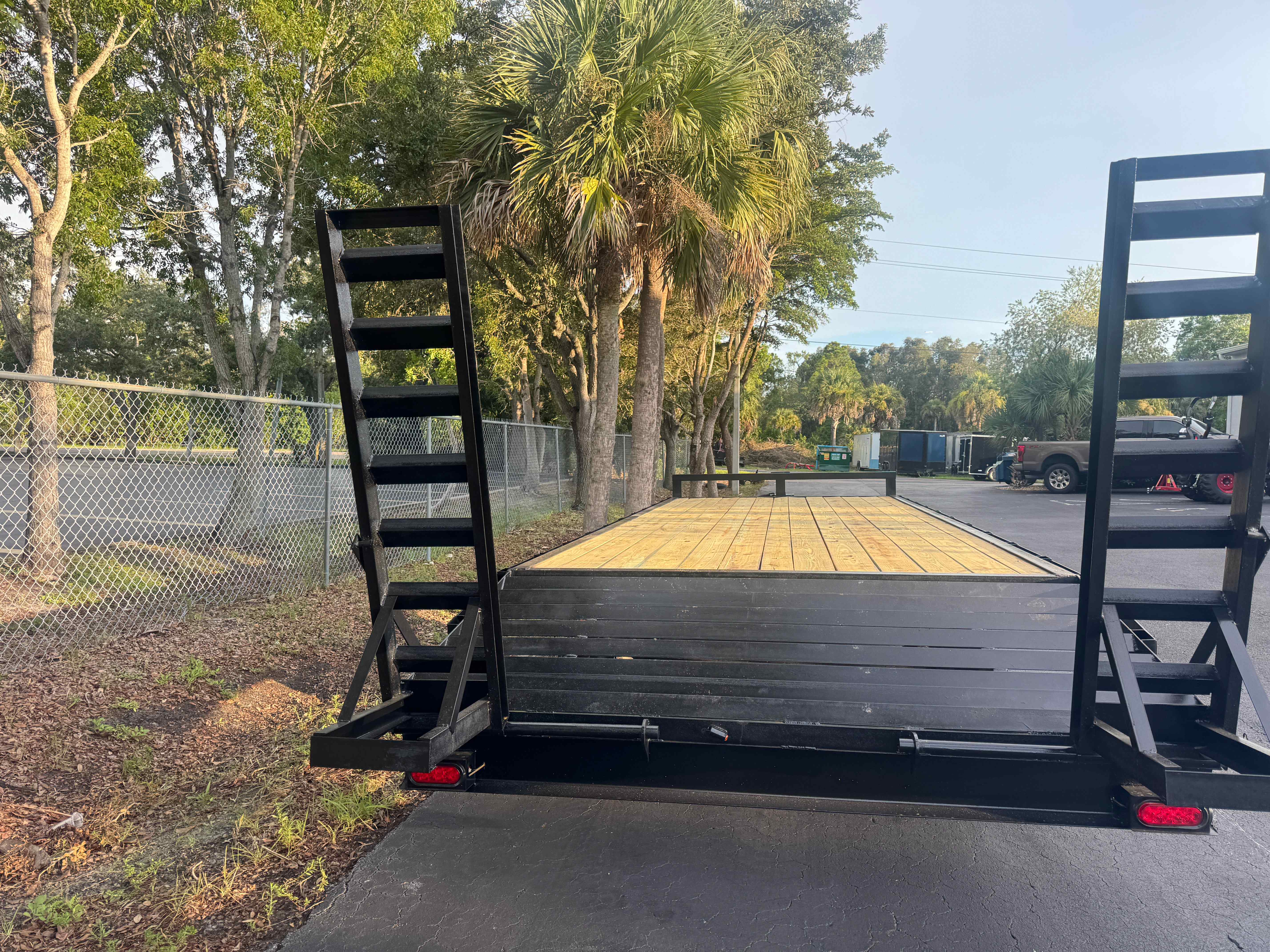 New 8×24 Taylor Flatbed Trailer
