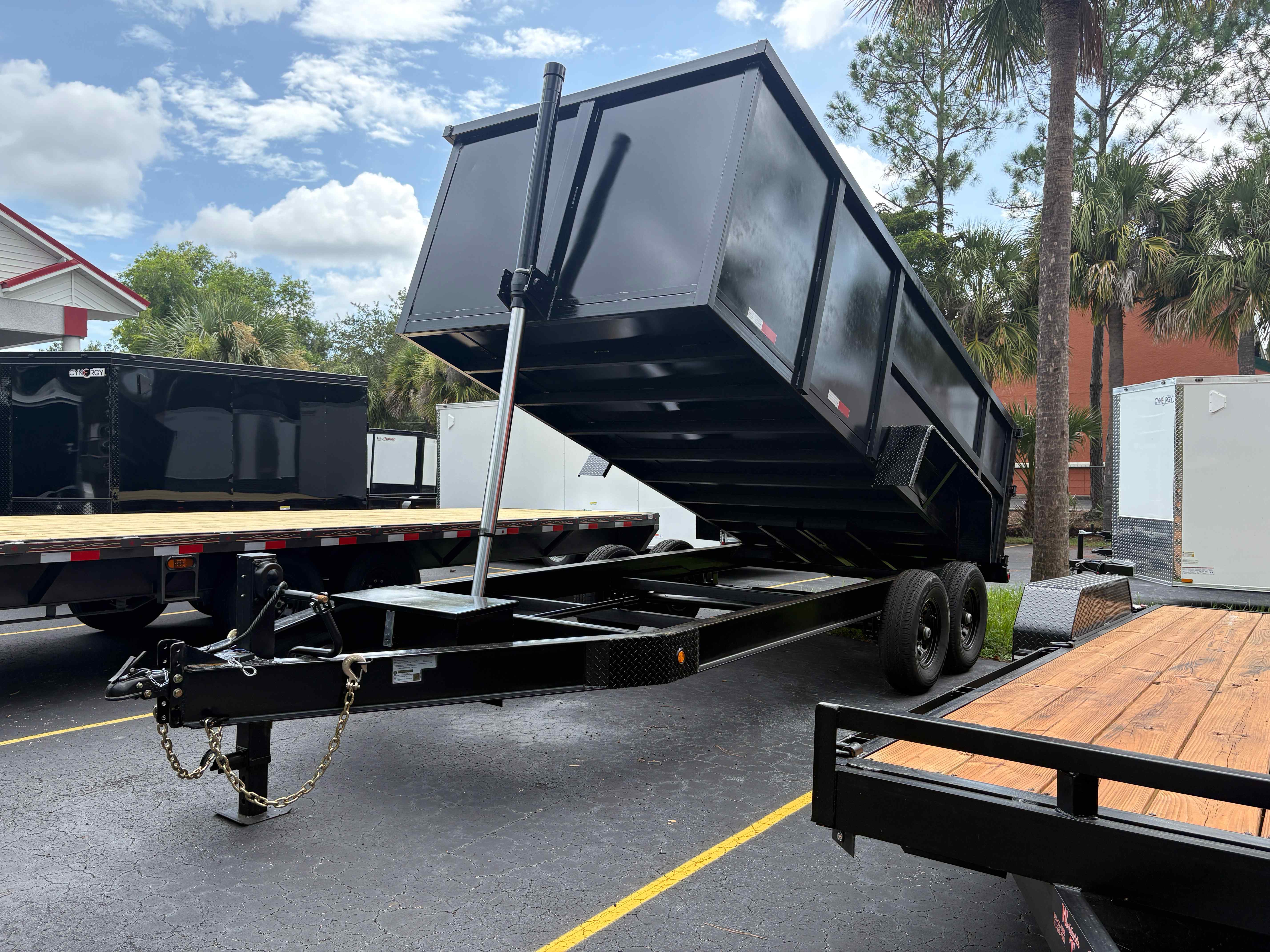 New 7×16 Taylor Dump Trailer