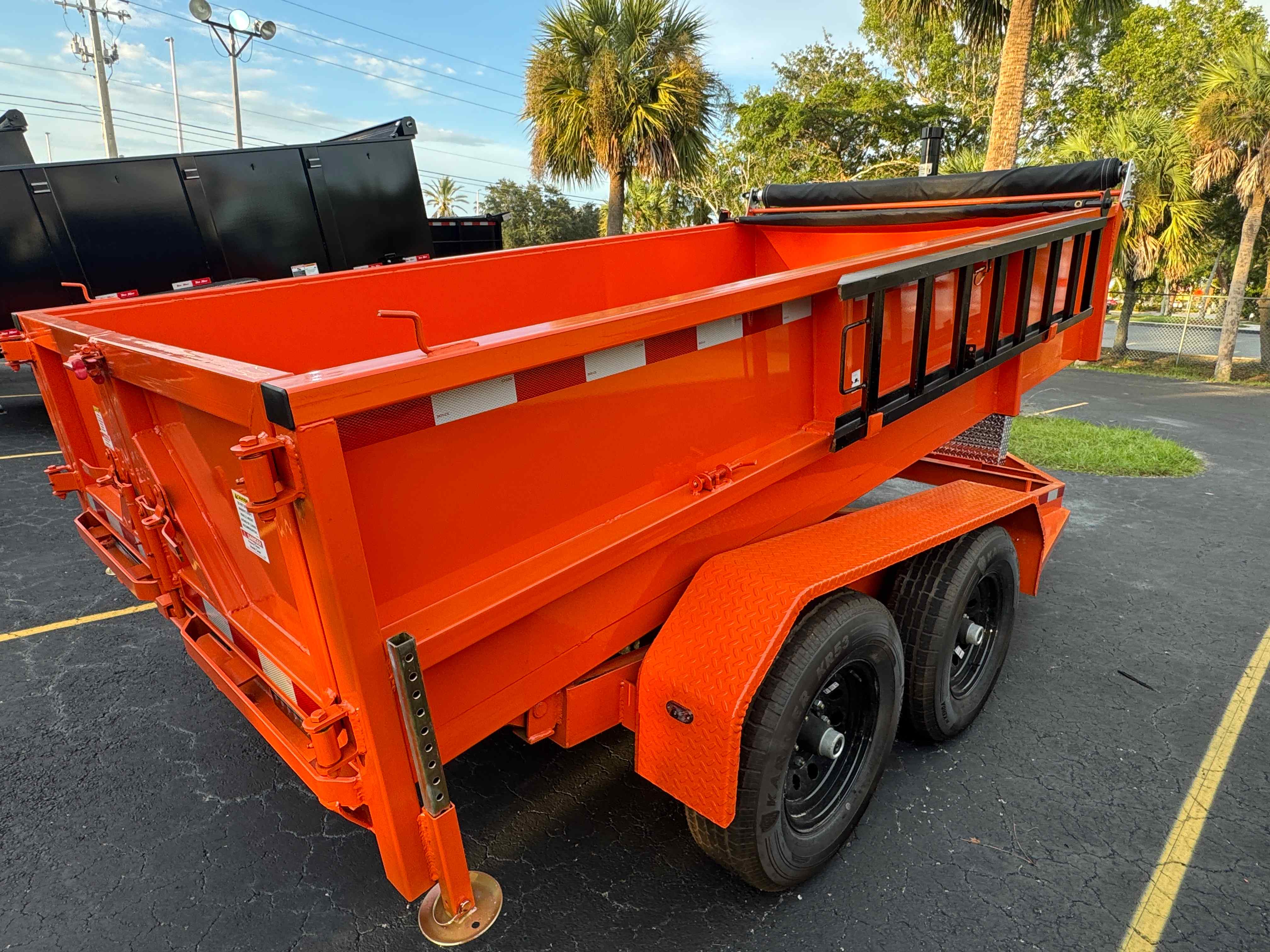 New 6×12 Cynergy Cargo Dump Trailer