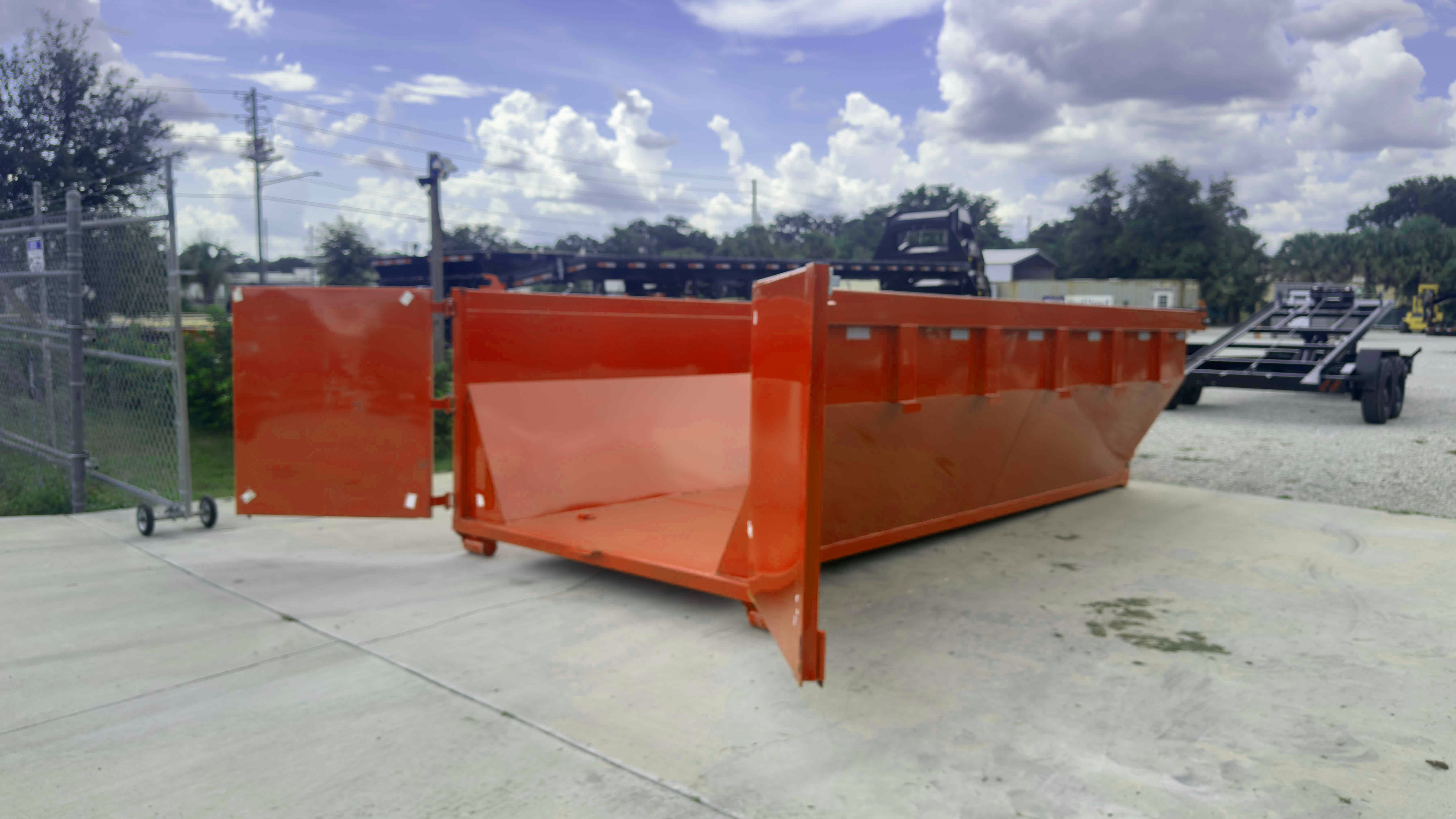 New 7×14 STEEL PINES Roll Off Trailer