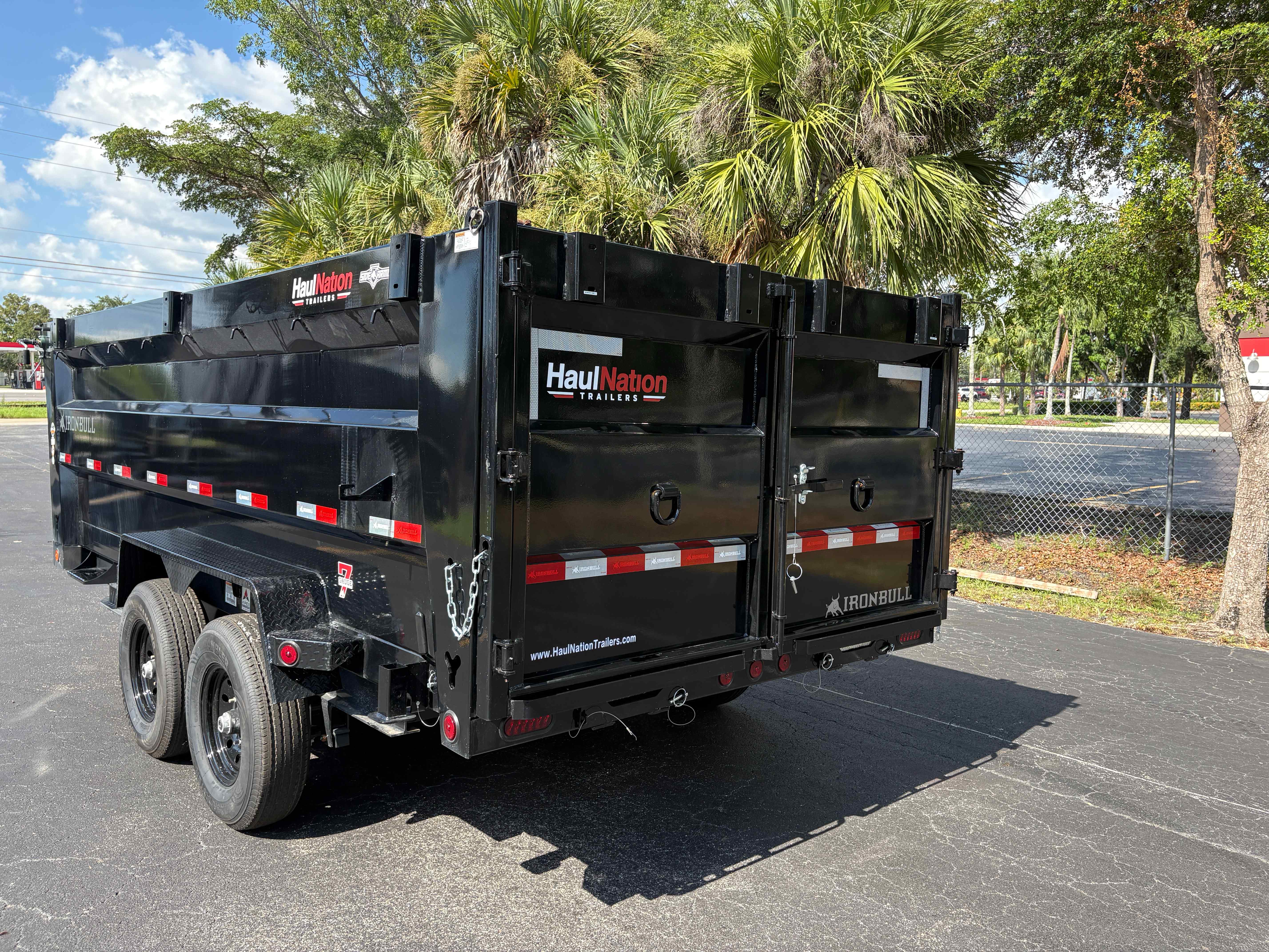 New 7×14 Norstar Dump Trailer