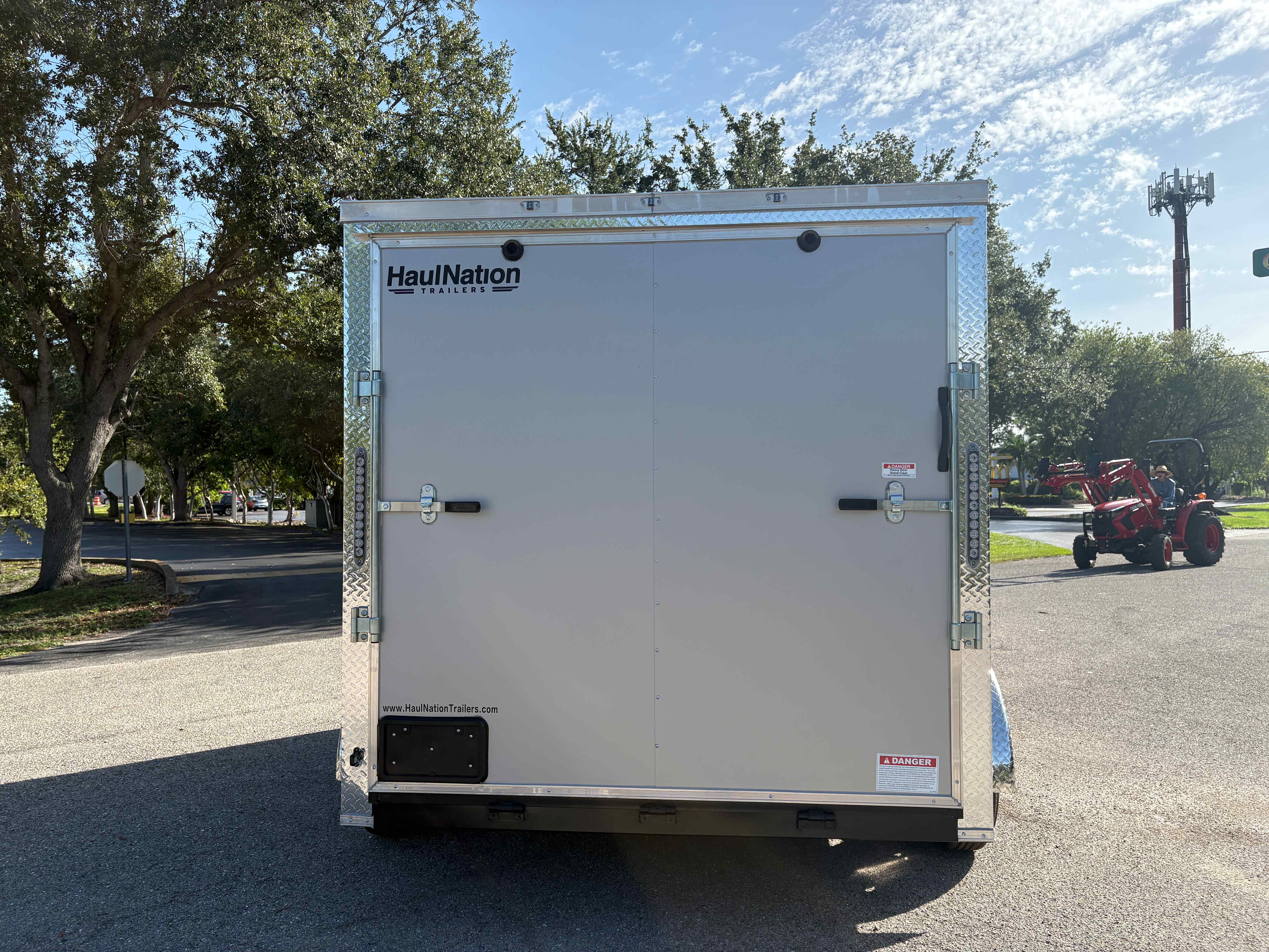 New 7×12 HAULNATION Enclosed Trailer