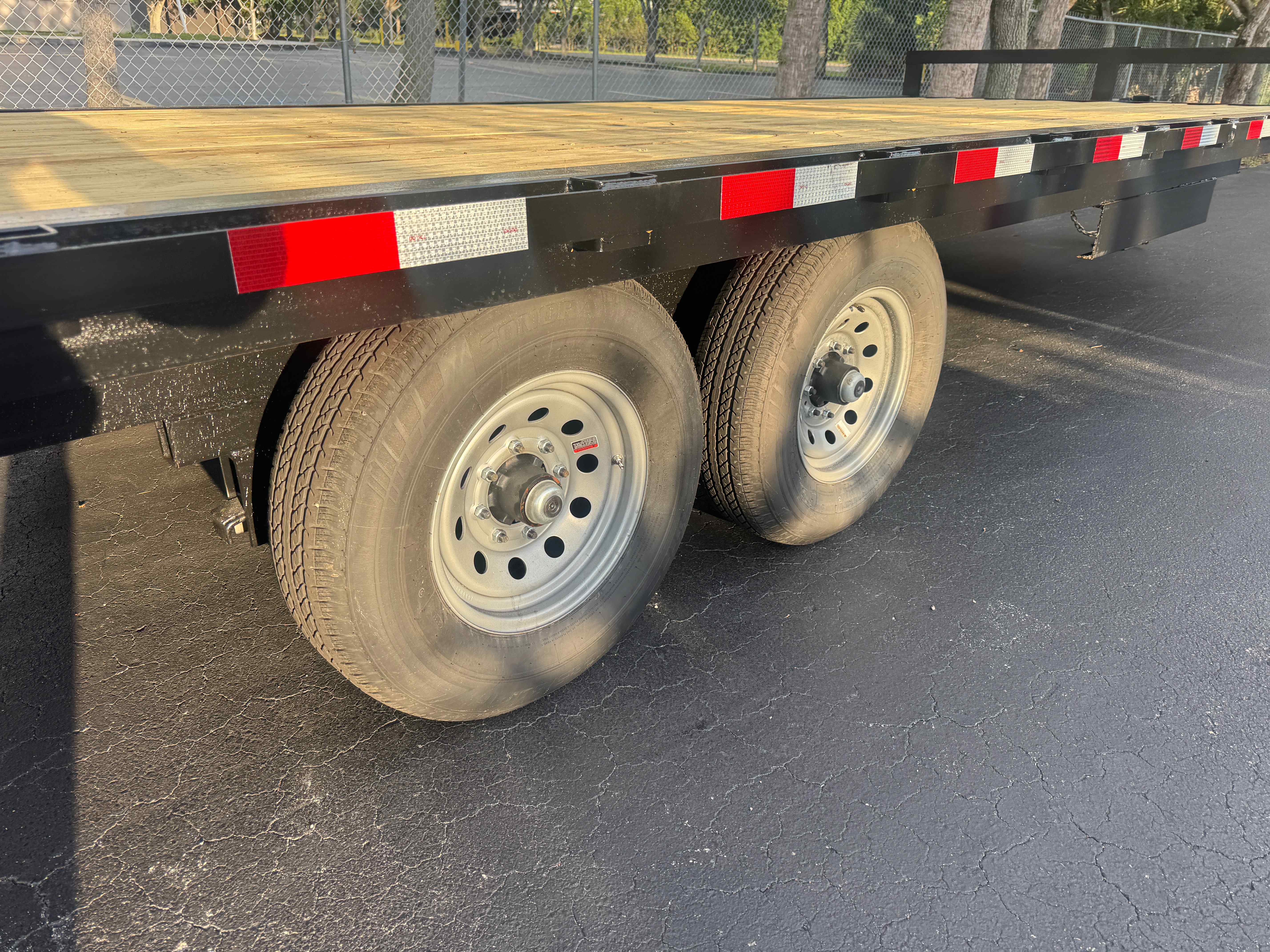 New 8×24 Taylor Flatbed Trailer