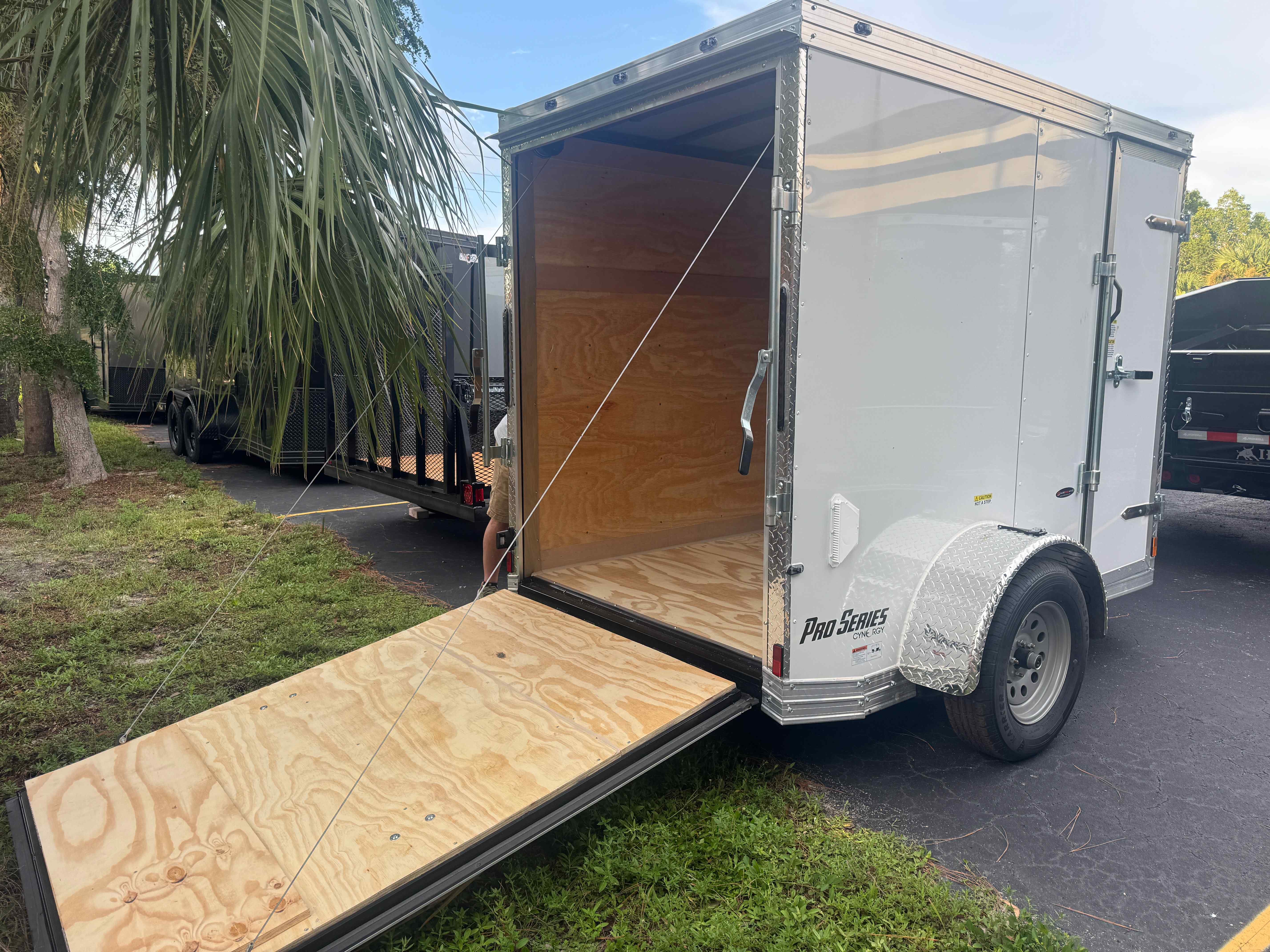 New 5×8 Cynergy Cargo Enclosed Trailer