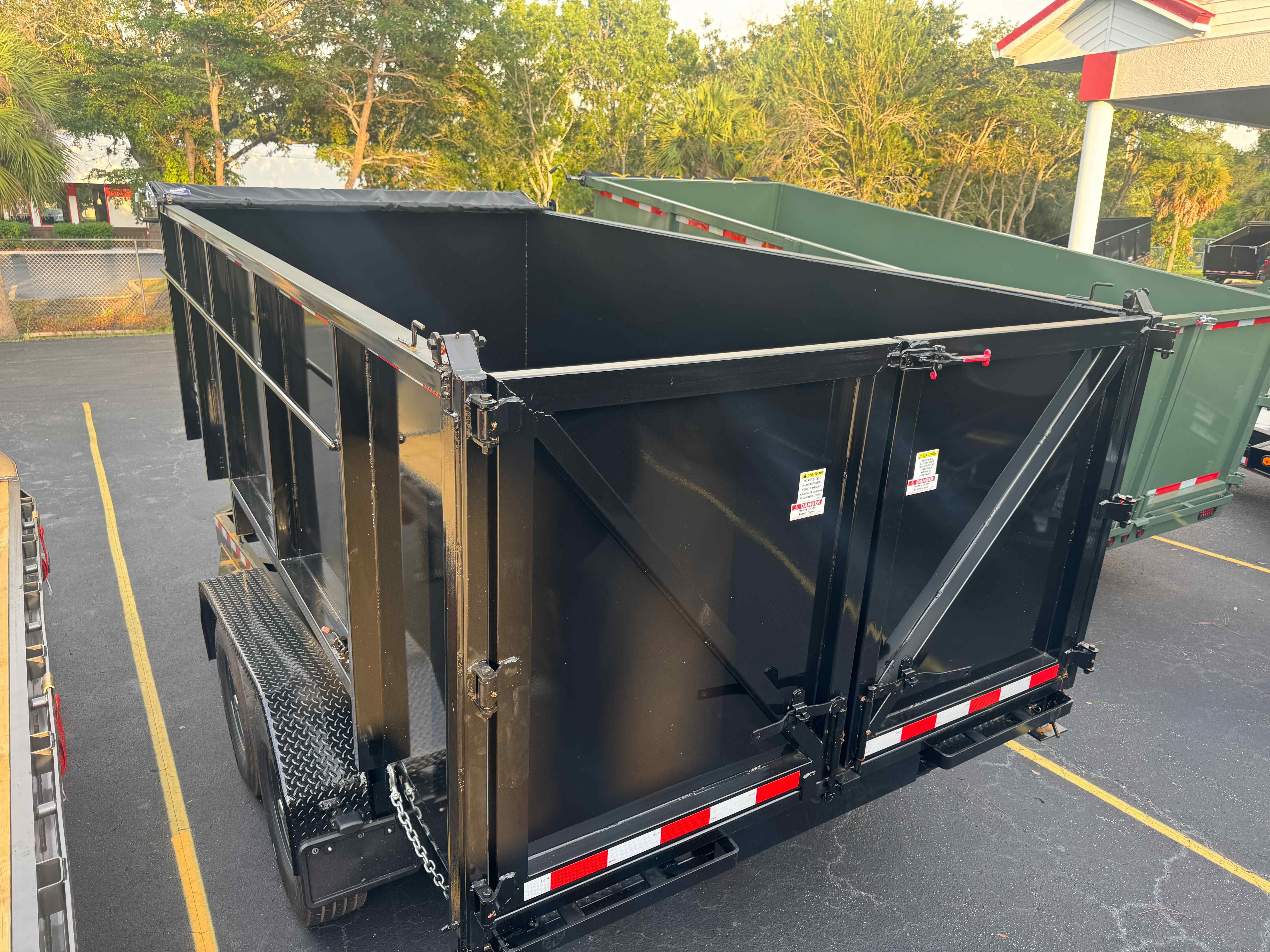 New 7×14 Cynergy Cargo Dump Trailer