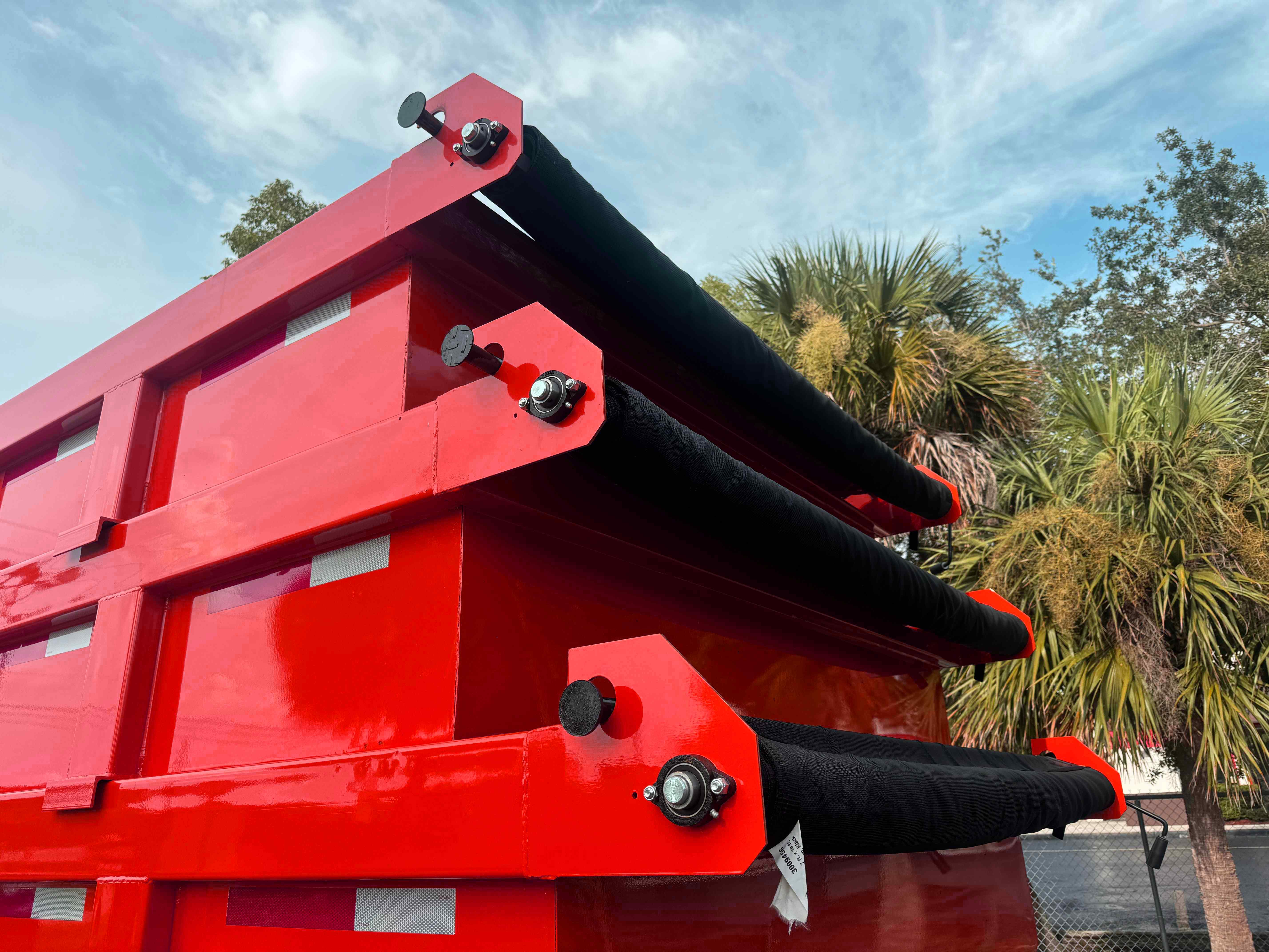 New 7×16 STEEL PINES Roll Off Trailer