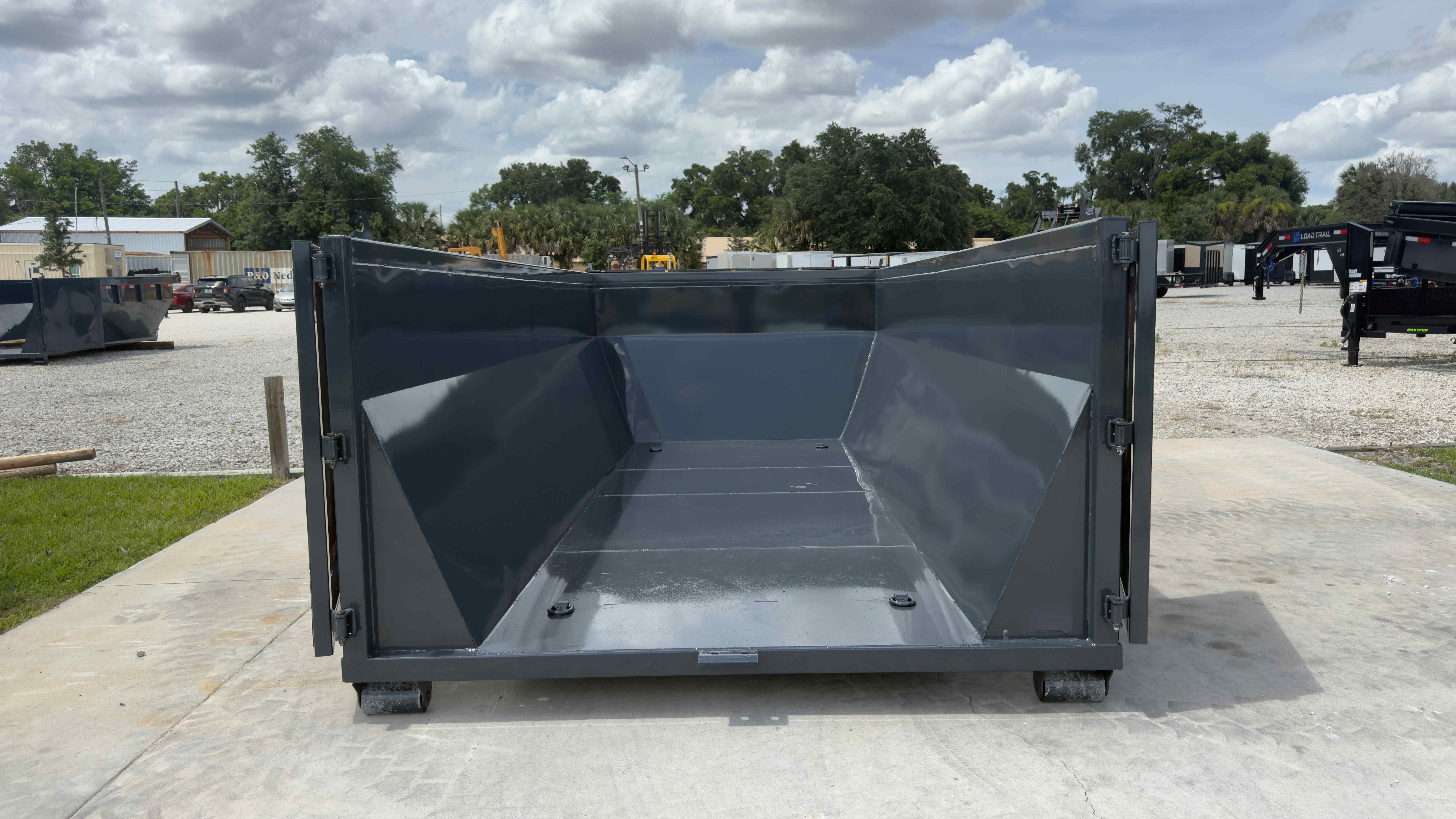 New 7×14 STEEL PINES Roll Off Trailer
