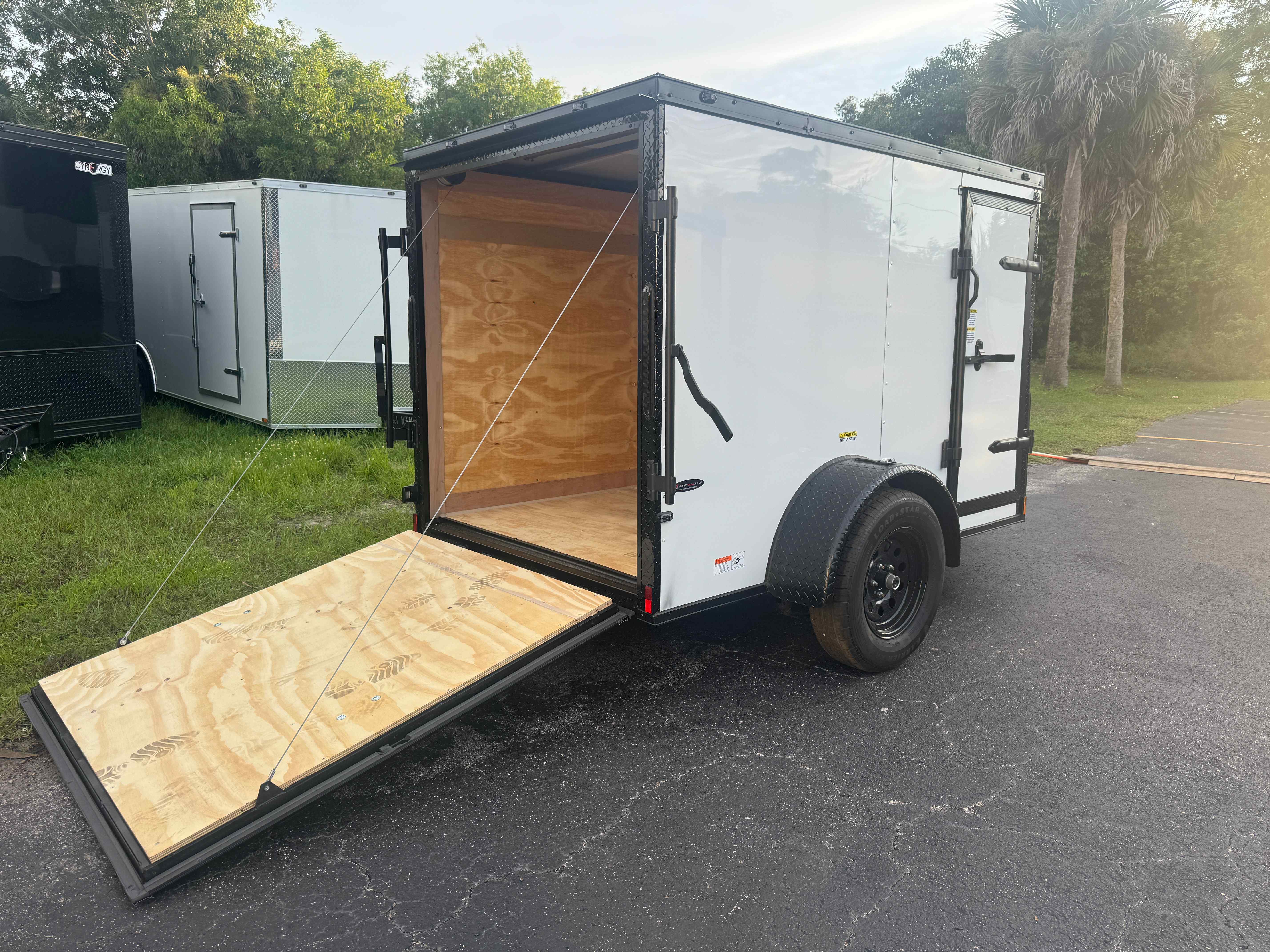 New 5×8 Cynergy Cargo Enclosed Trailer