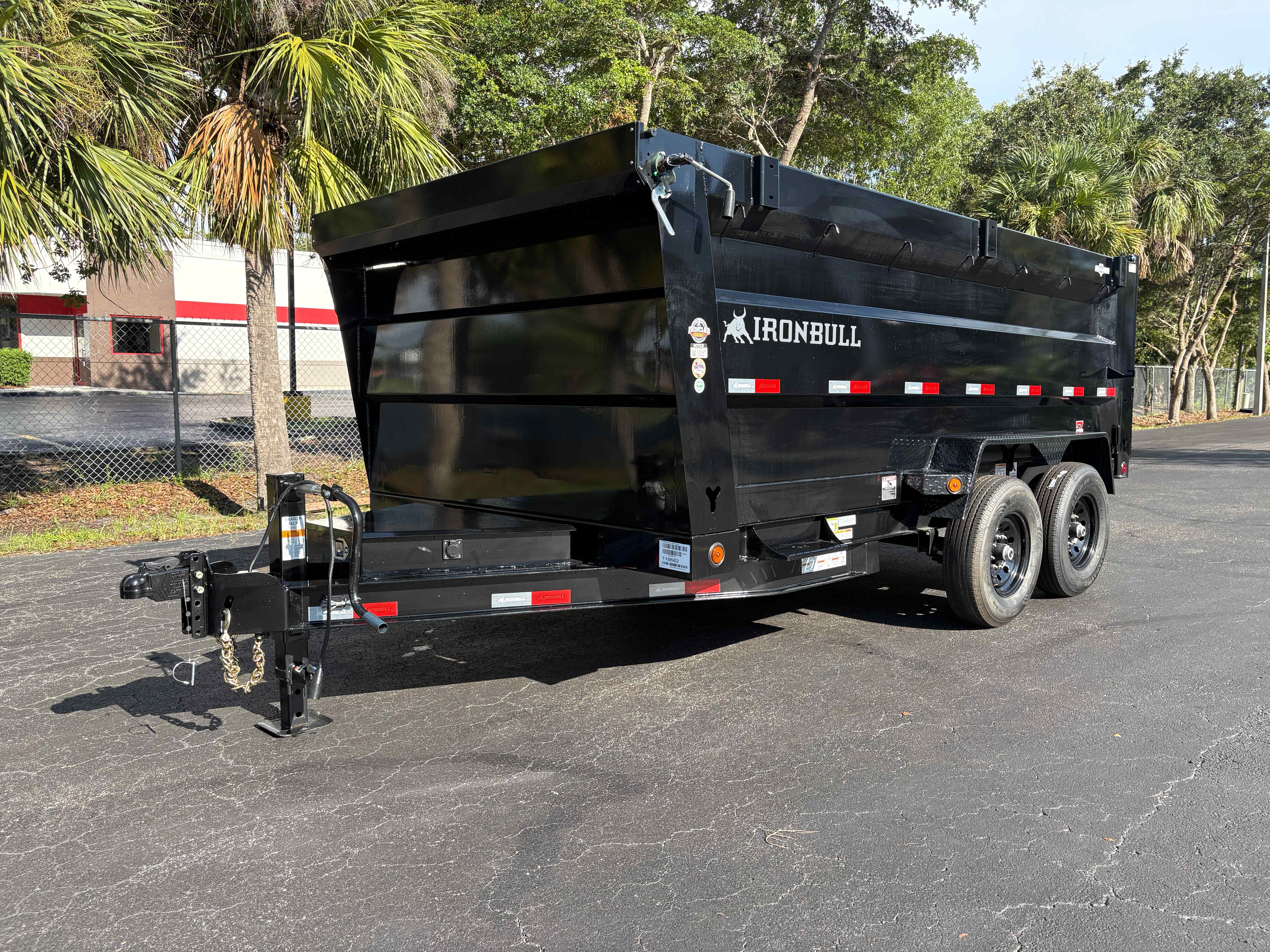 New 7×14 Norstar Dump Trailer