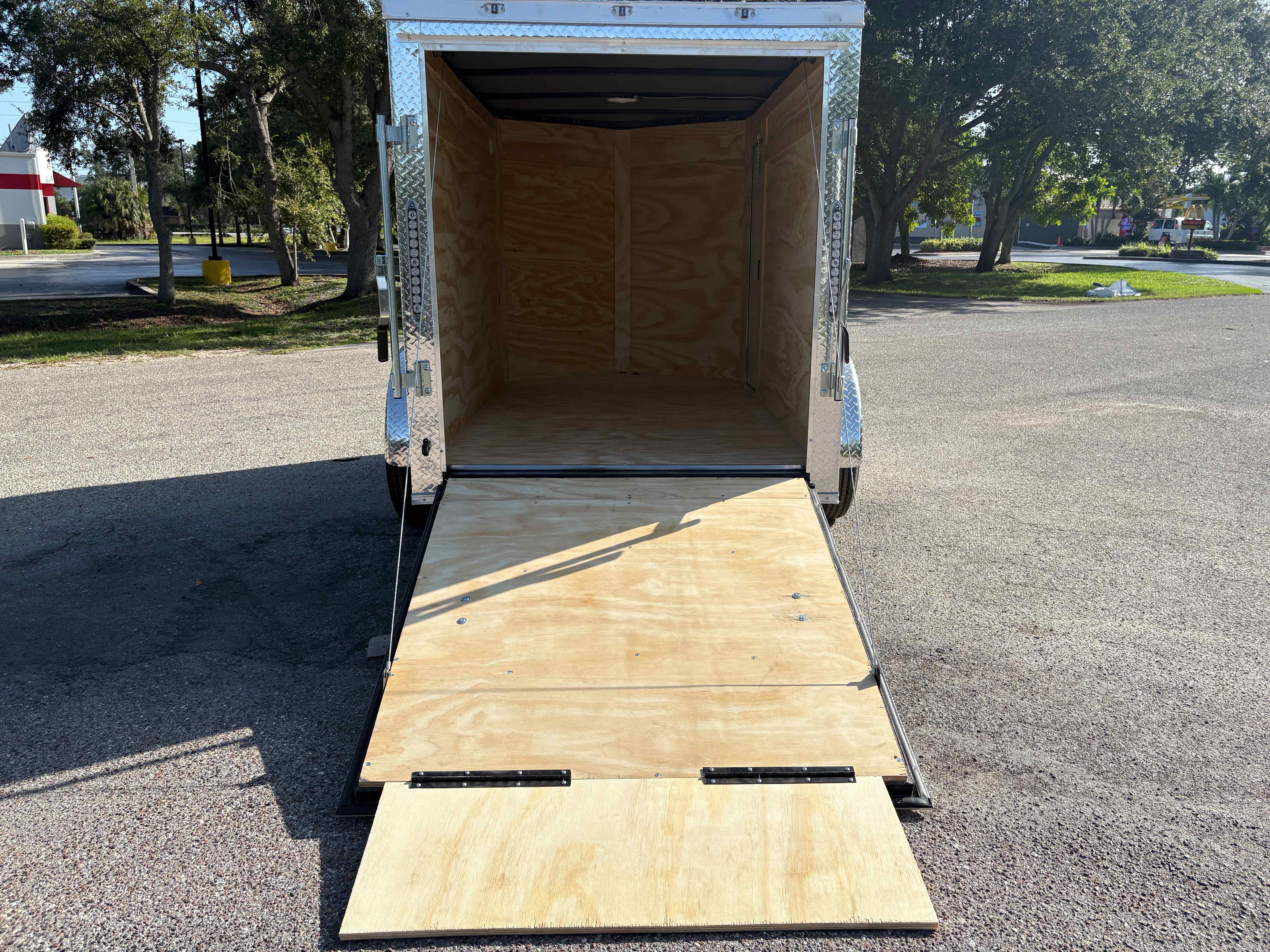 New 5×8 HAULNATION Enclosed Trailer
