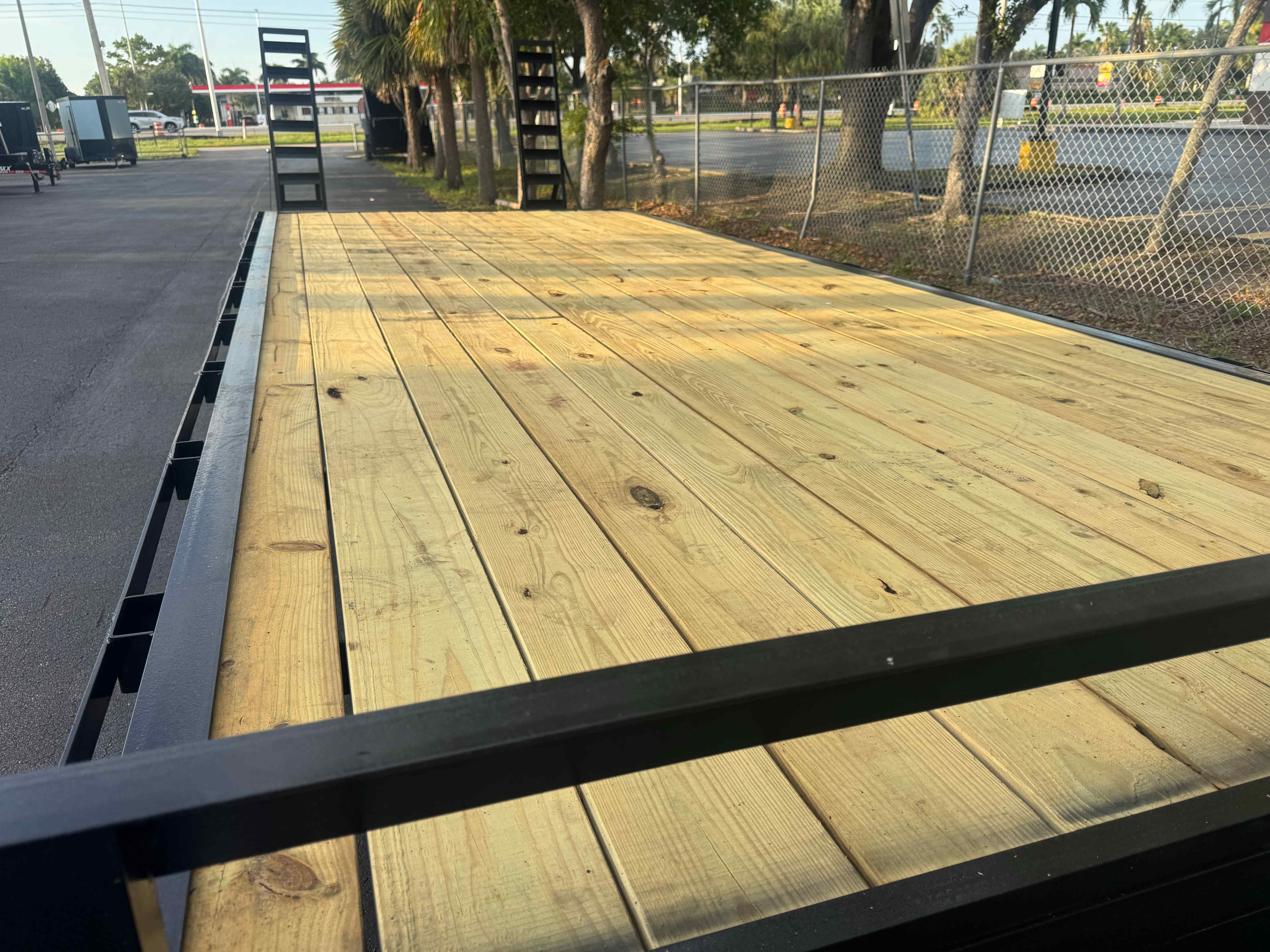 New 8×24 Taylor Flatbed Trailer