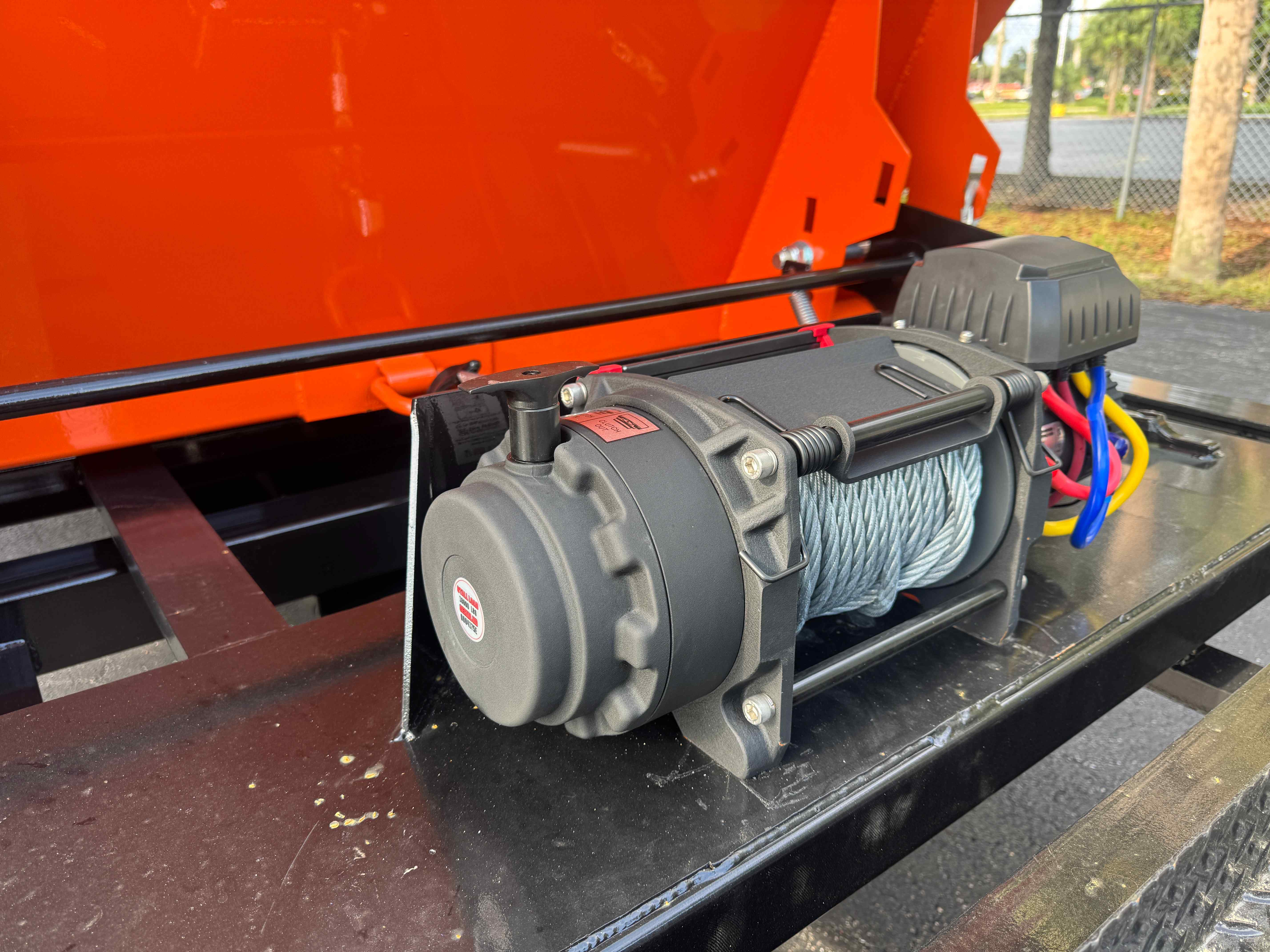 New 7×14 STEEL PINES Roll Off Trailer