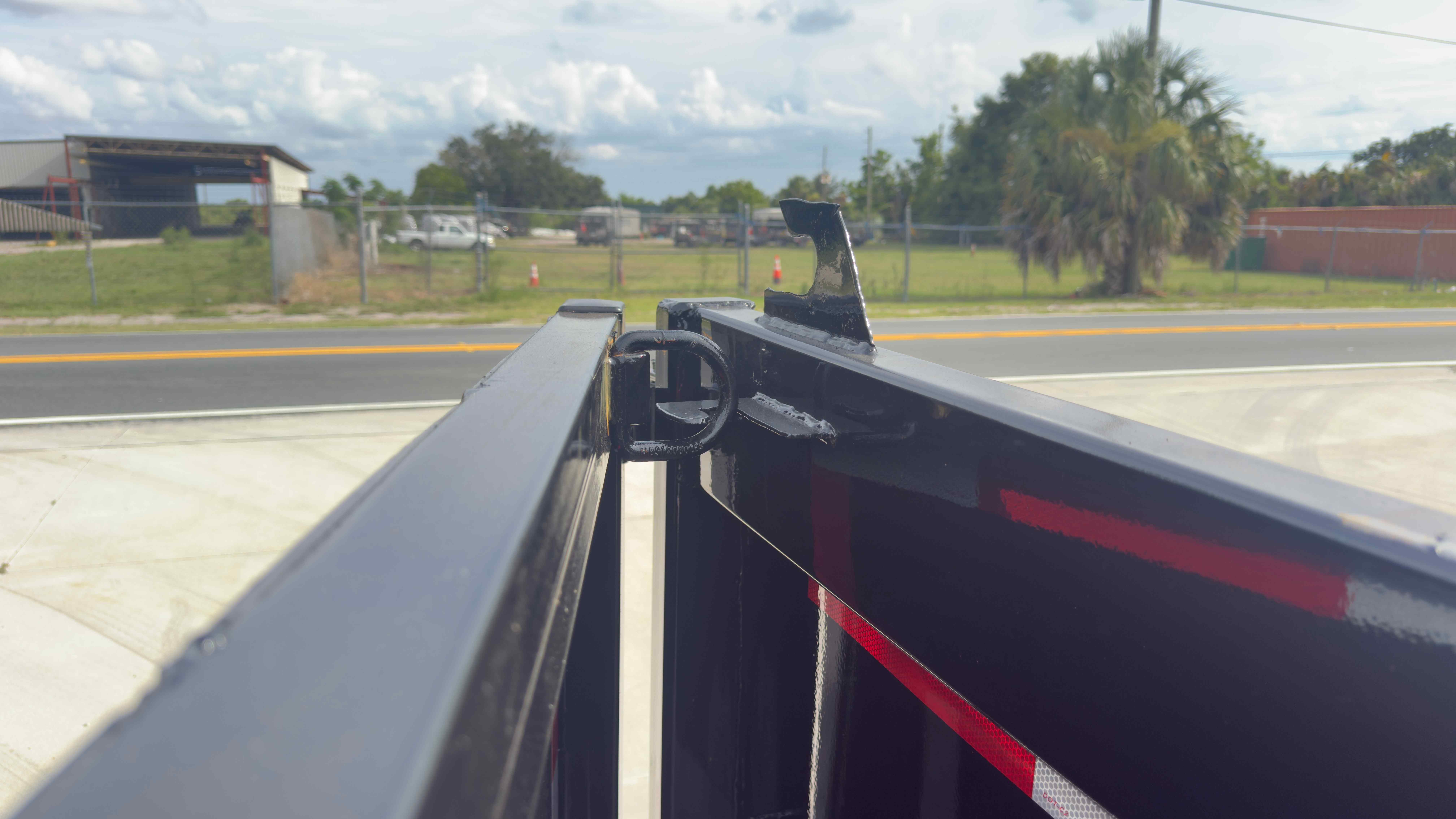 New 7×16 STEEL PINES Roll Off Trailer
