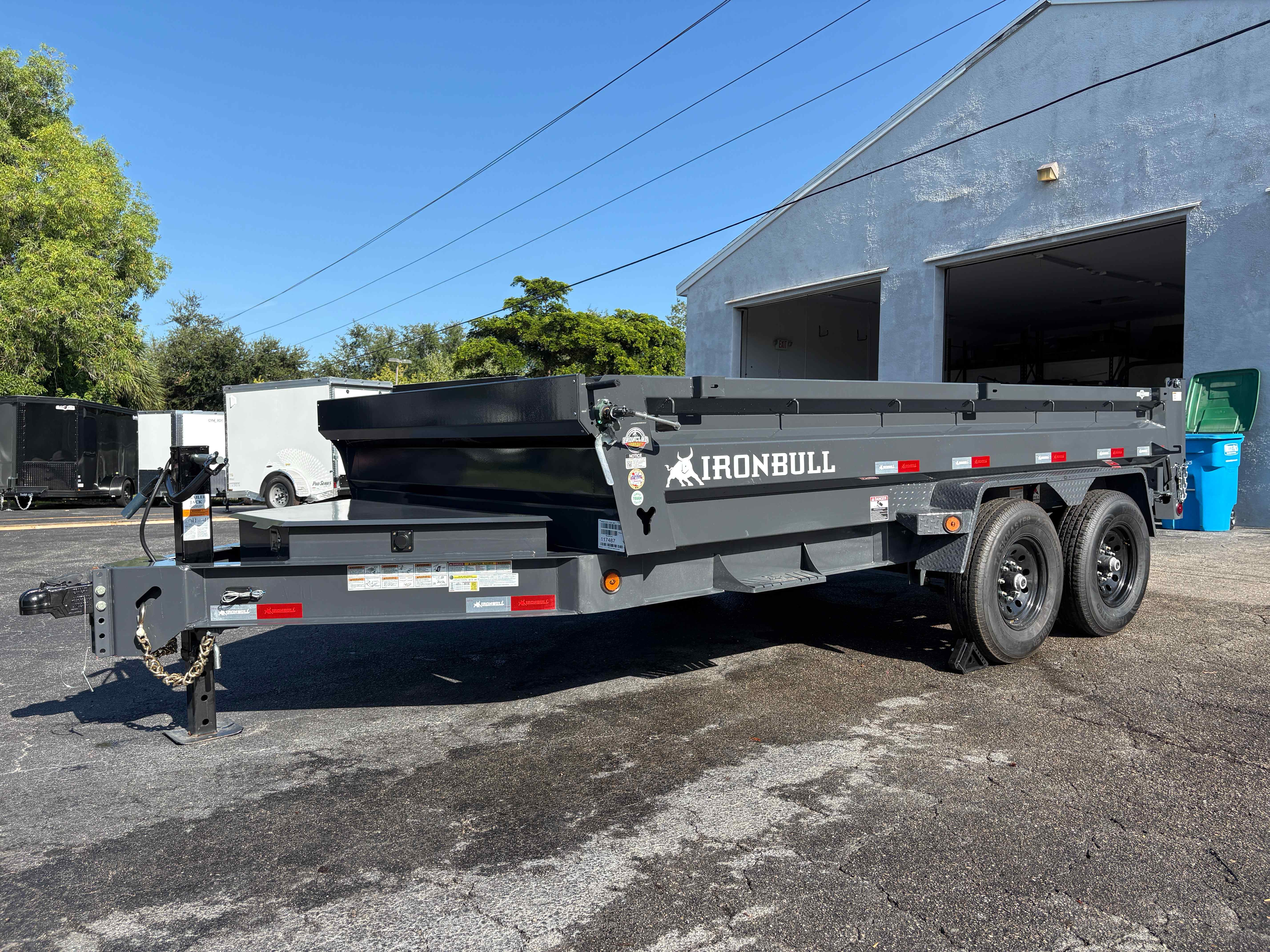 New 7×14 Norstar Dump Trailer