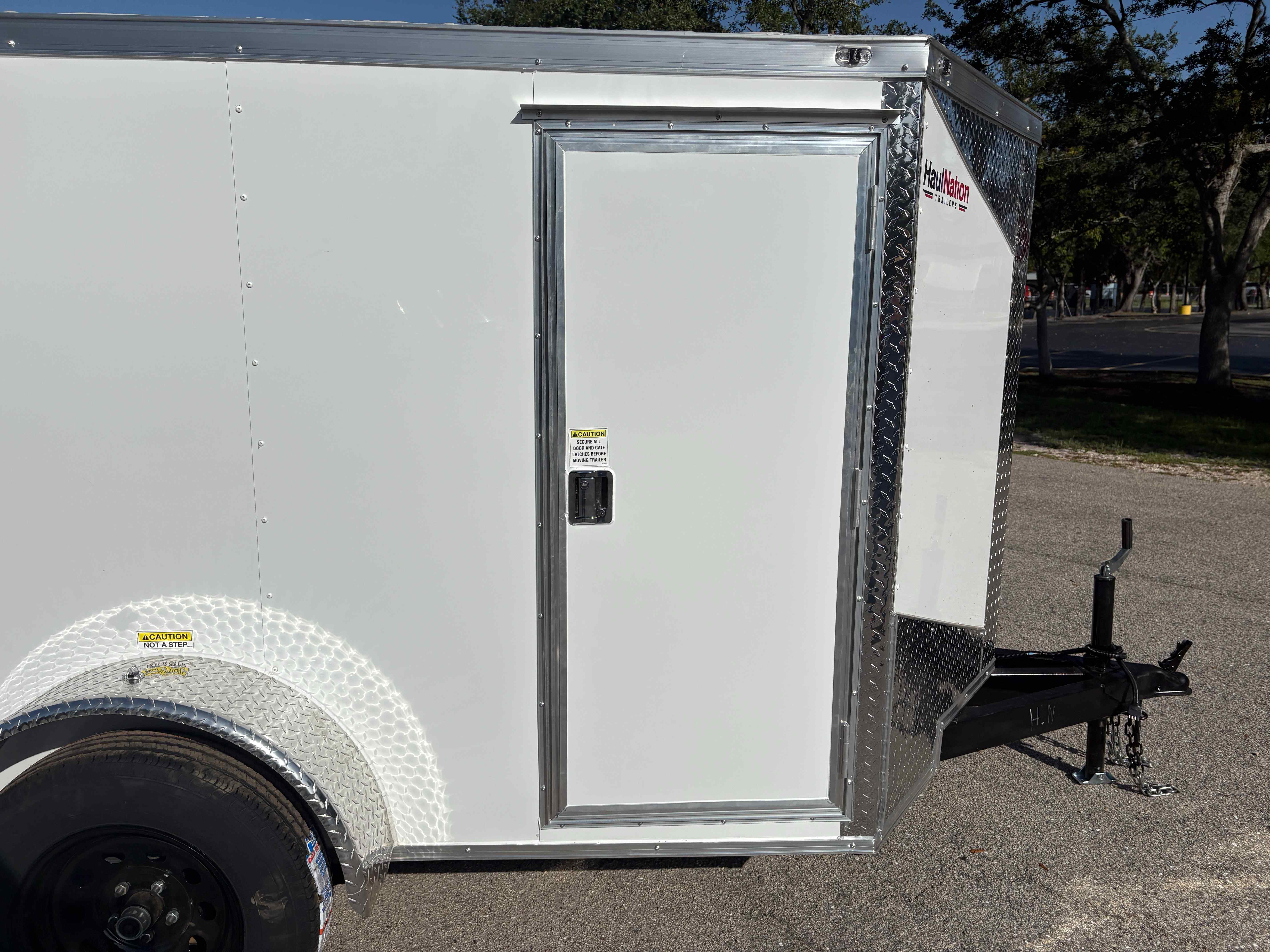 New 5×8 HAULNATION Enclosed Trailer