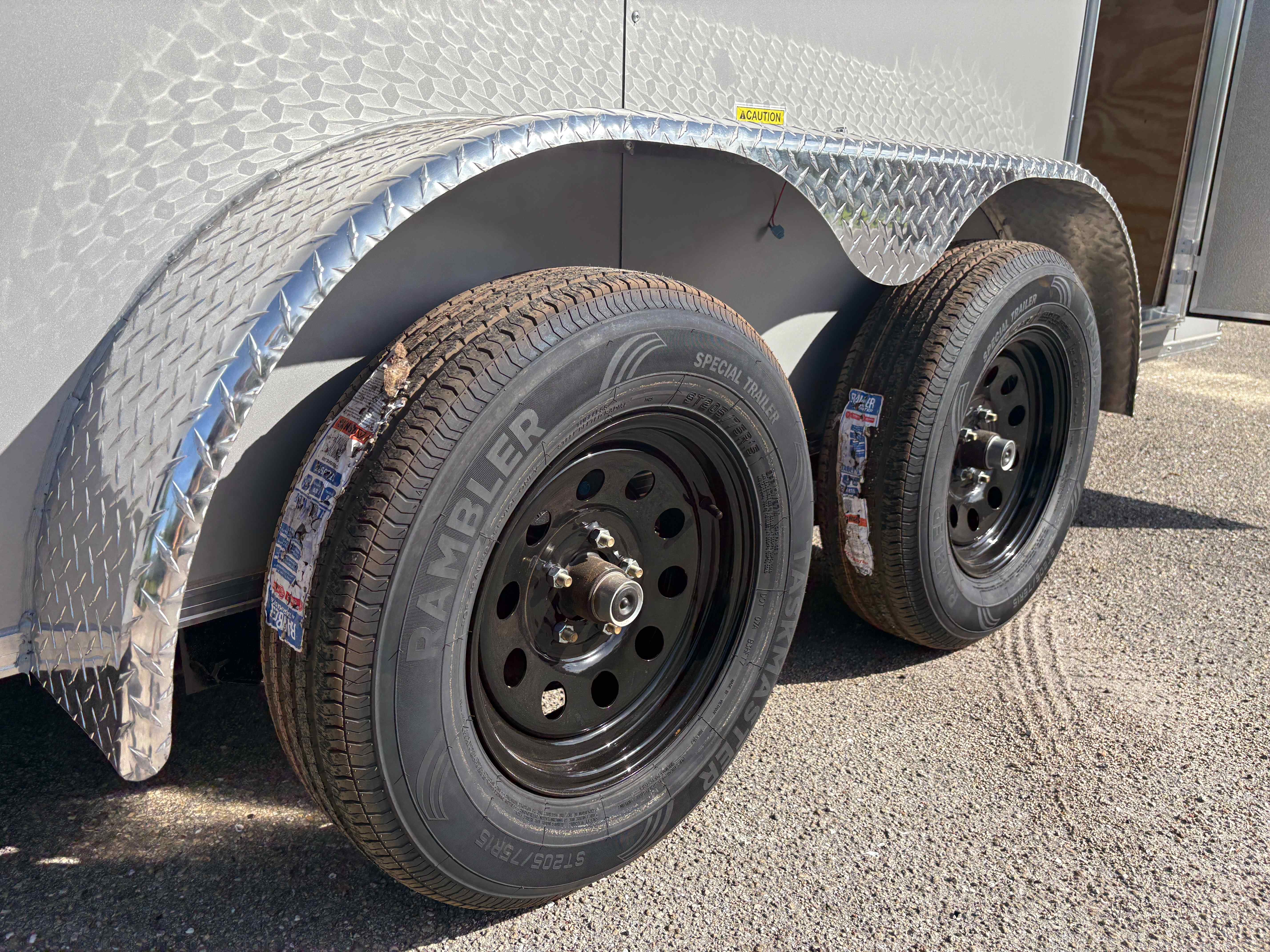New 7×12 HAULNATION Enclosed Trailer